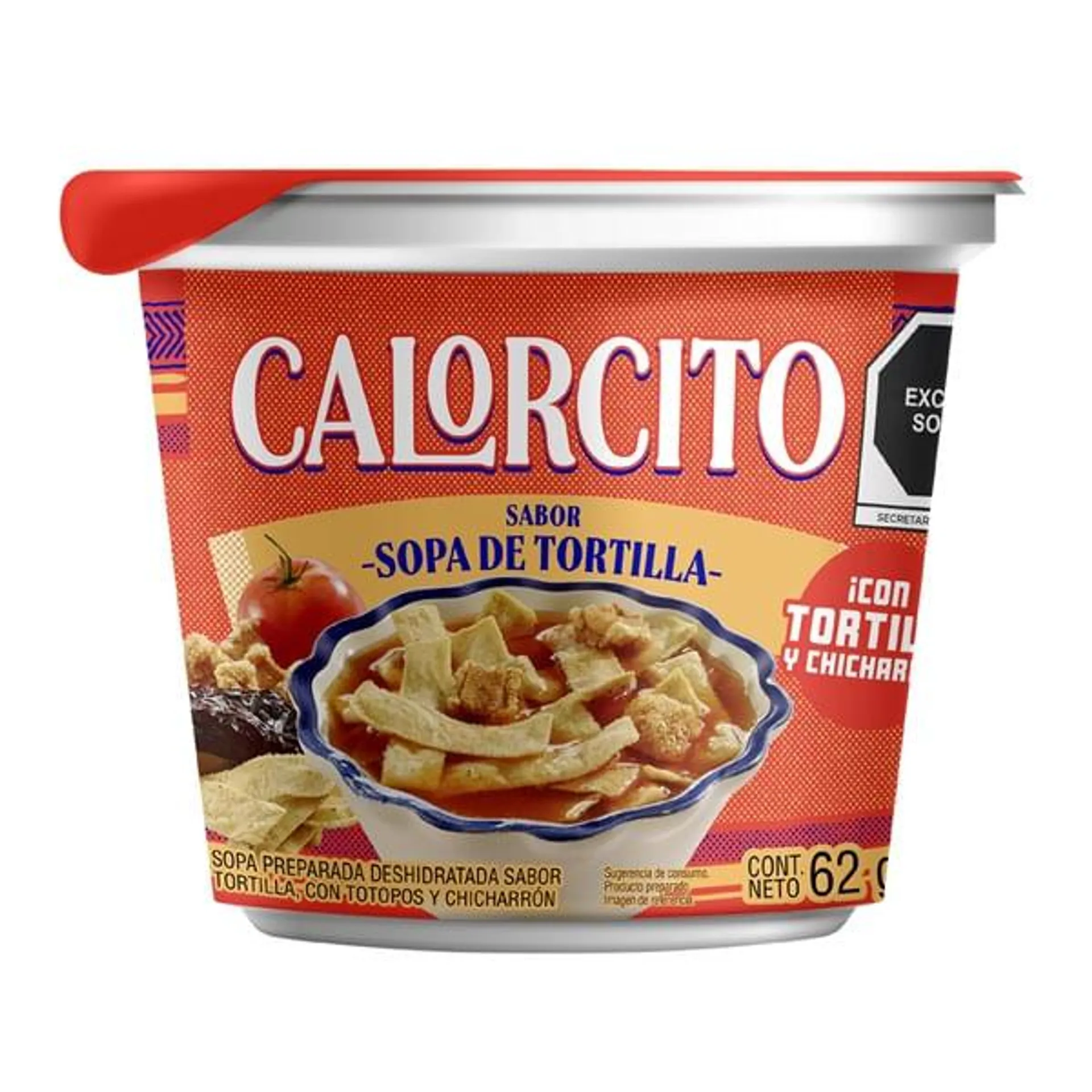 Sopa Calorcito tortilla 62 g