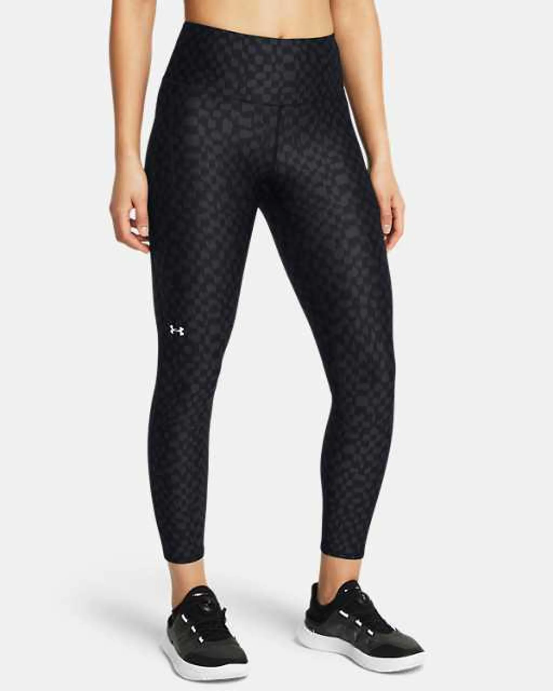 Leggings HeatGear® Armour No-Slip Waistband Printed Ankle para Mujer