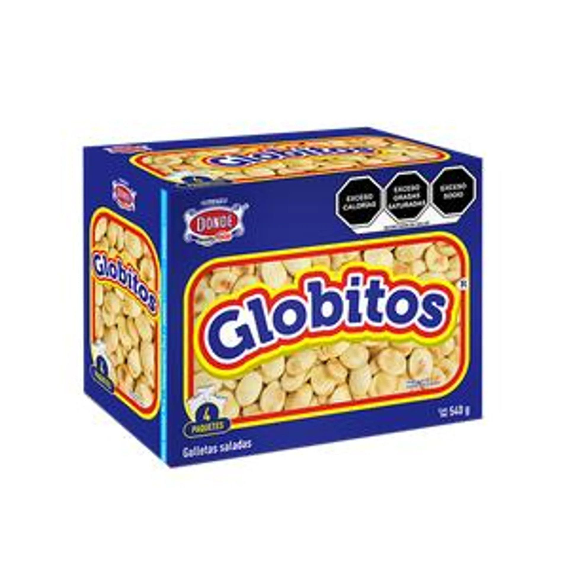 GALLETAS GLOBITOS DONDE CAJA 540 GR.