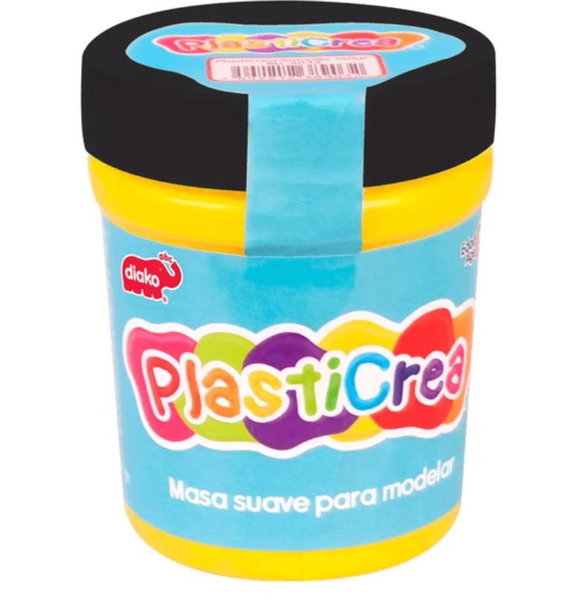 PLASTICREA NEGRO 150 GMS