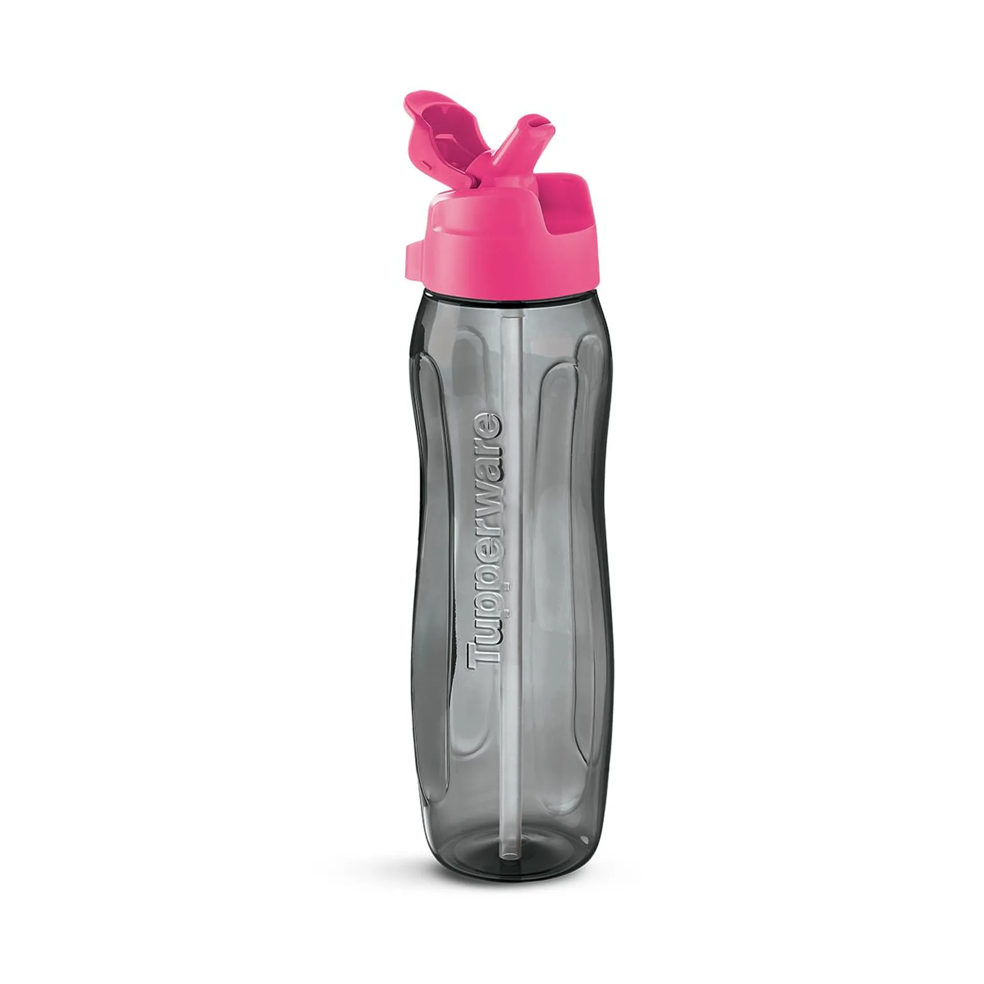 Eco Sport 750ml con Popote. Color rosa