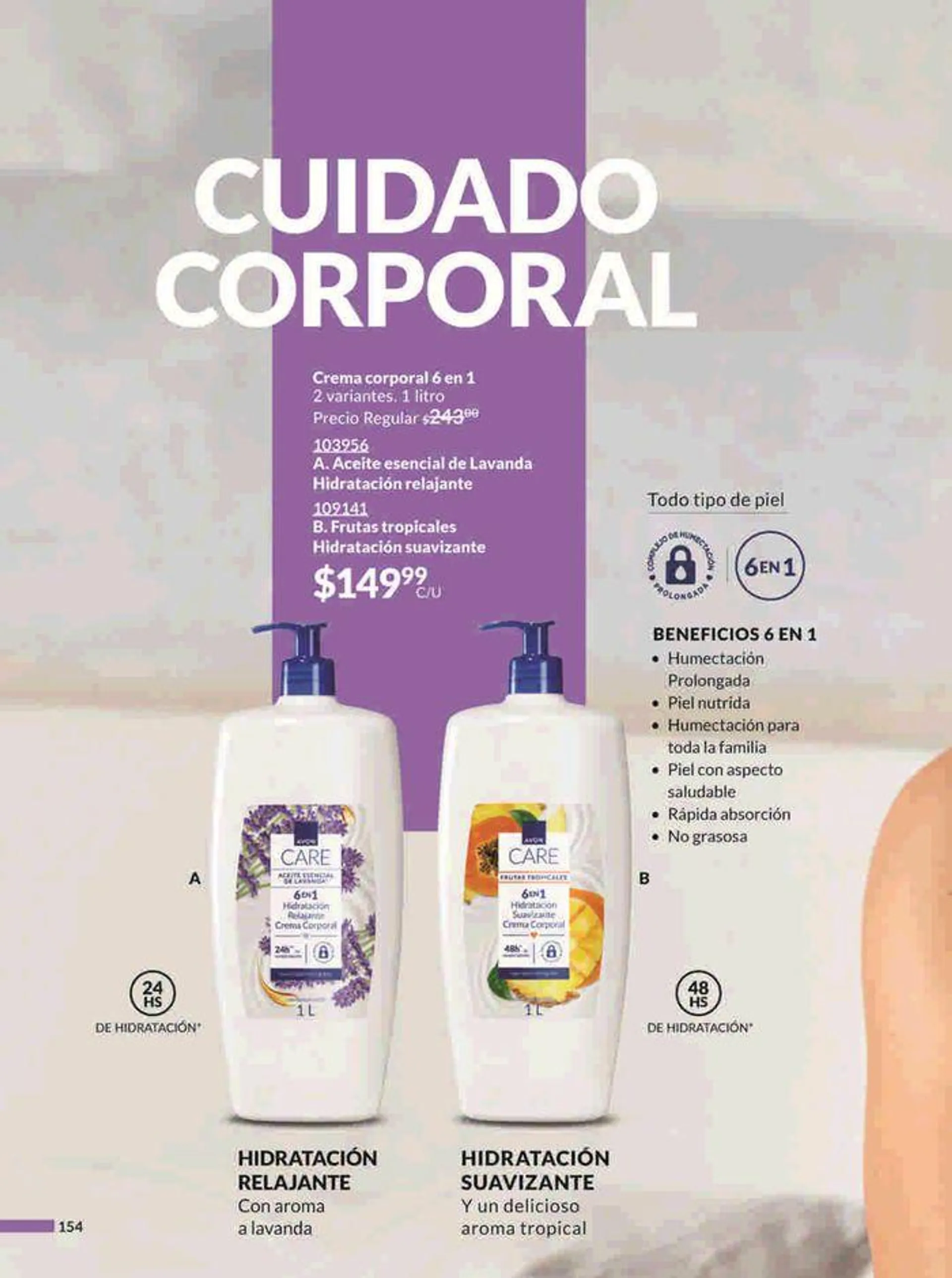 Avon COSMÉTICOS C16 - 154