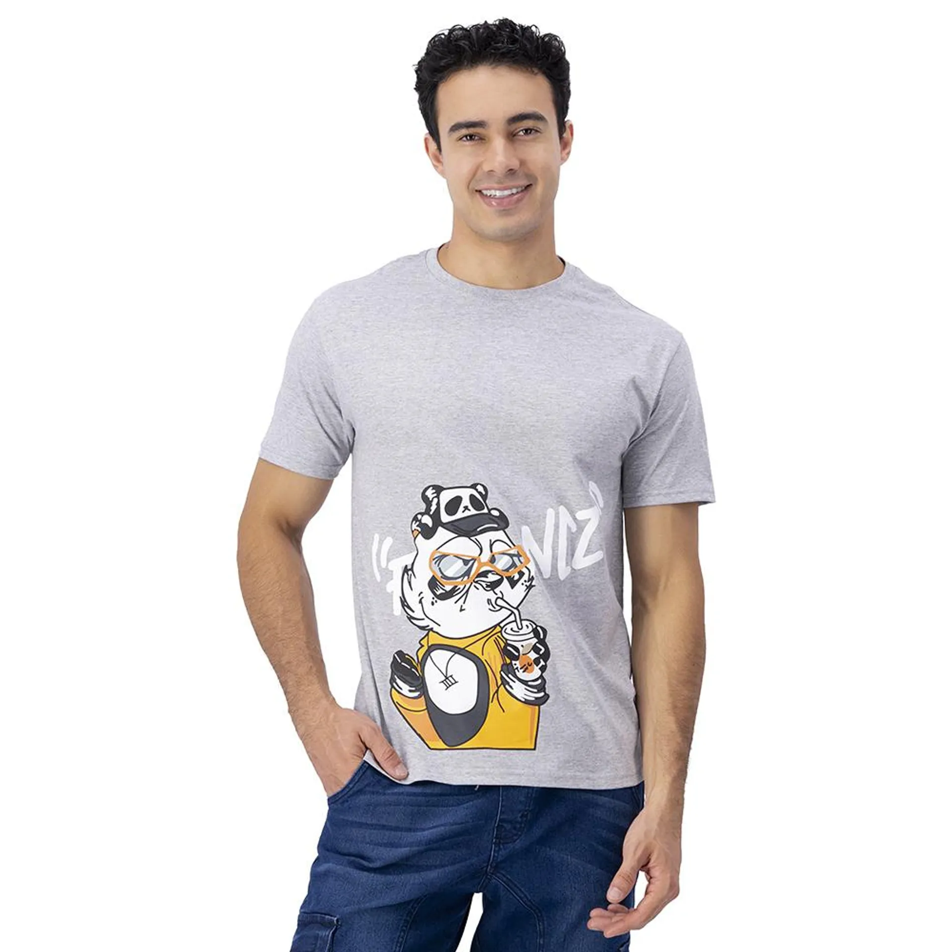 Playera Hummo Hombre Con Diseño Al Frente