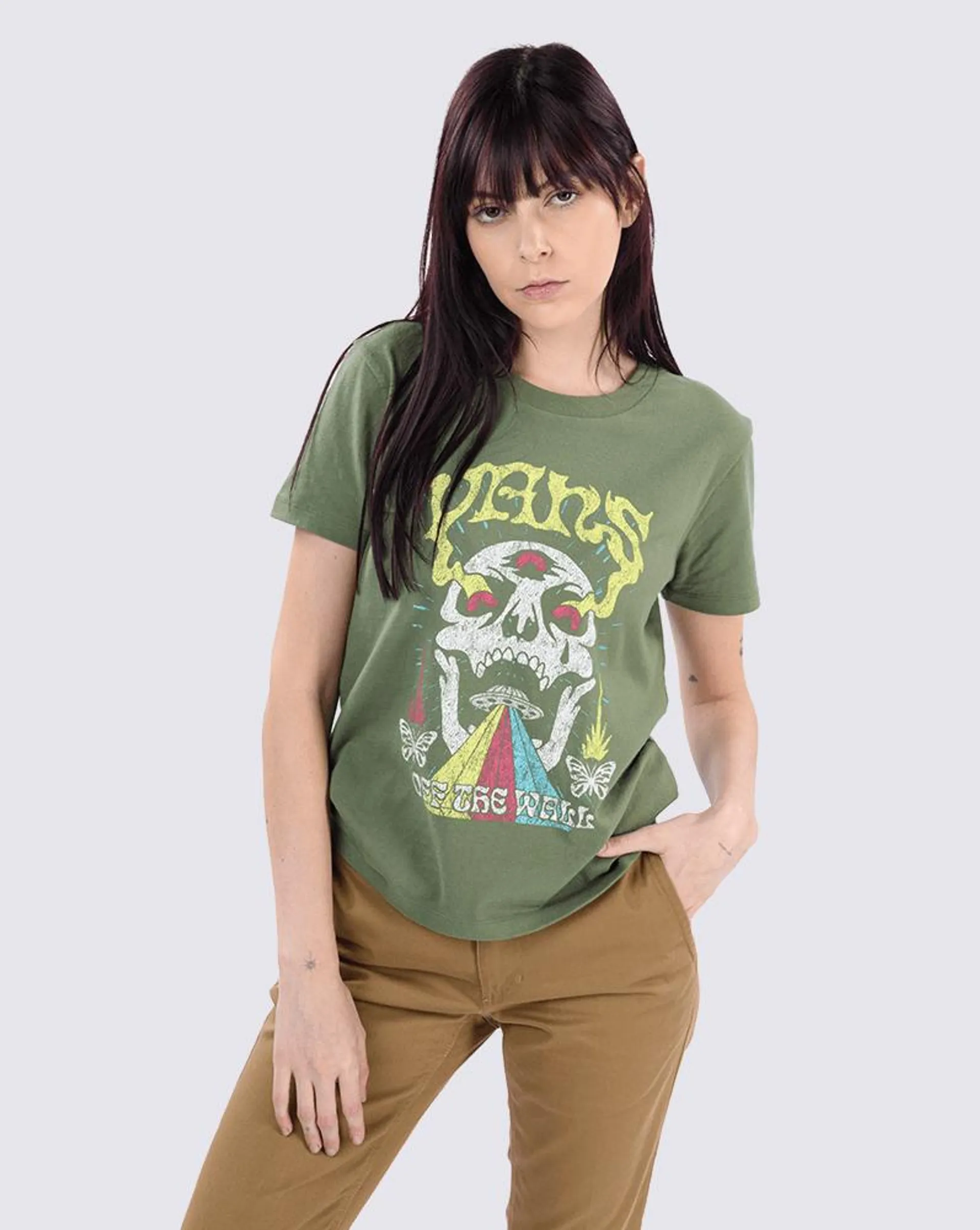 Playera Skull Saucer