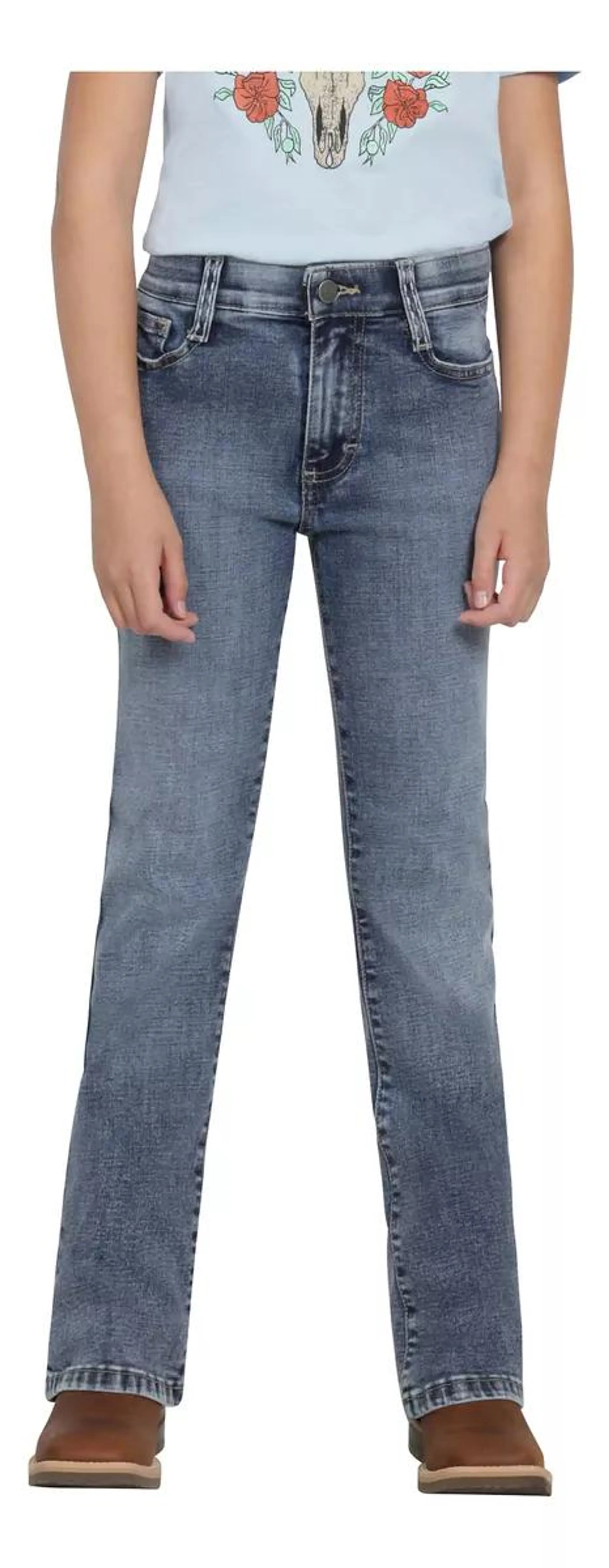 Jeans Vaqueros Niña Wrangler Boot Cut 01n