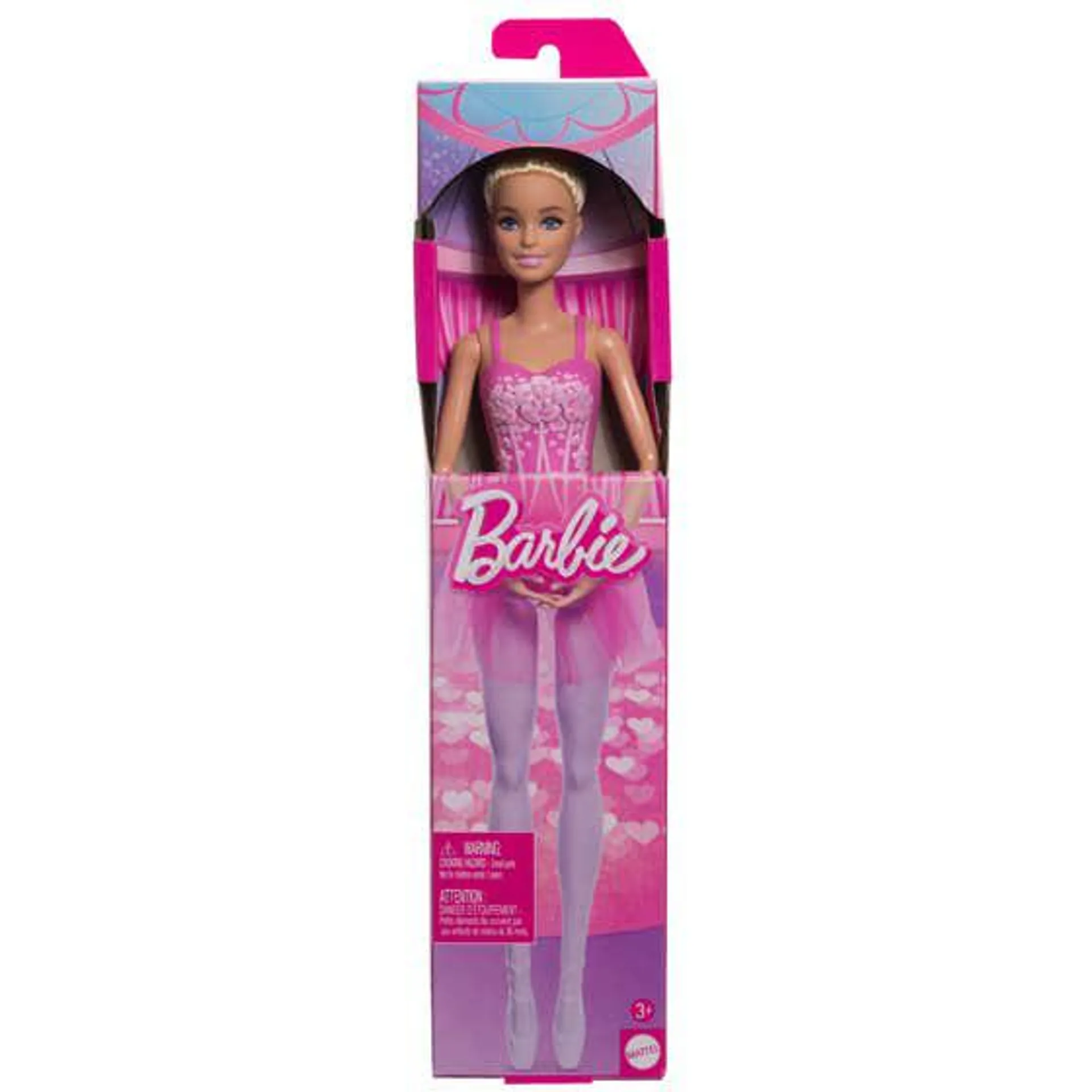 Mattel Barbie Bailarina de Ballet Cabello Rubio HRG33