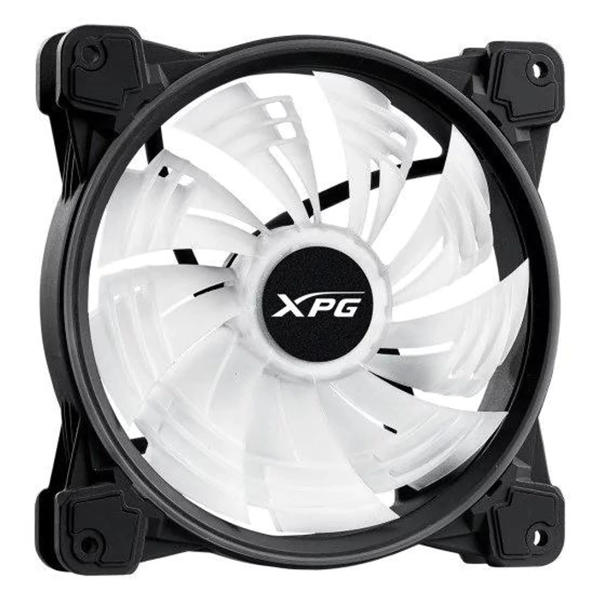 Ventilador XPG Hurricane 140mm / 600-2000RPM / Color Negro, HURRICANE140ARGBPWM-BKCWW