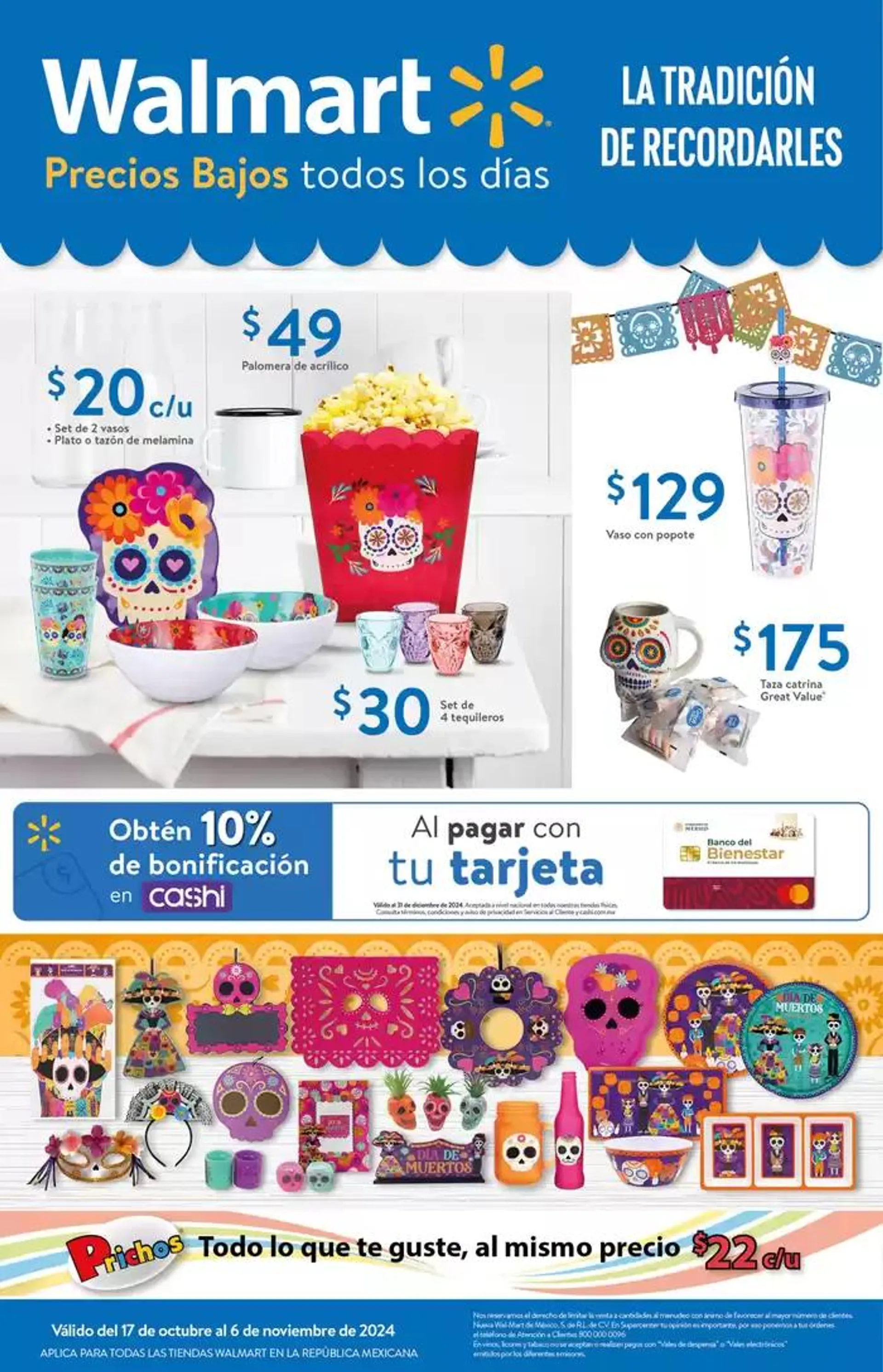 Catálogo de Walmart - Día de Muertos 6 de noviembre al 6 de noviembre 2024 - Pagina 4