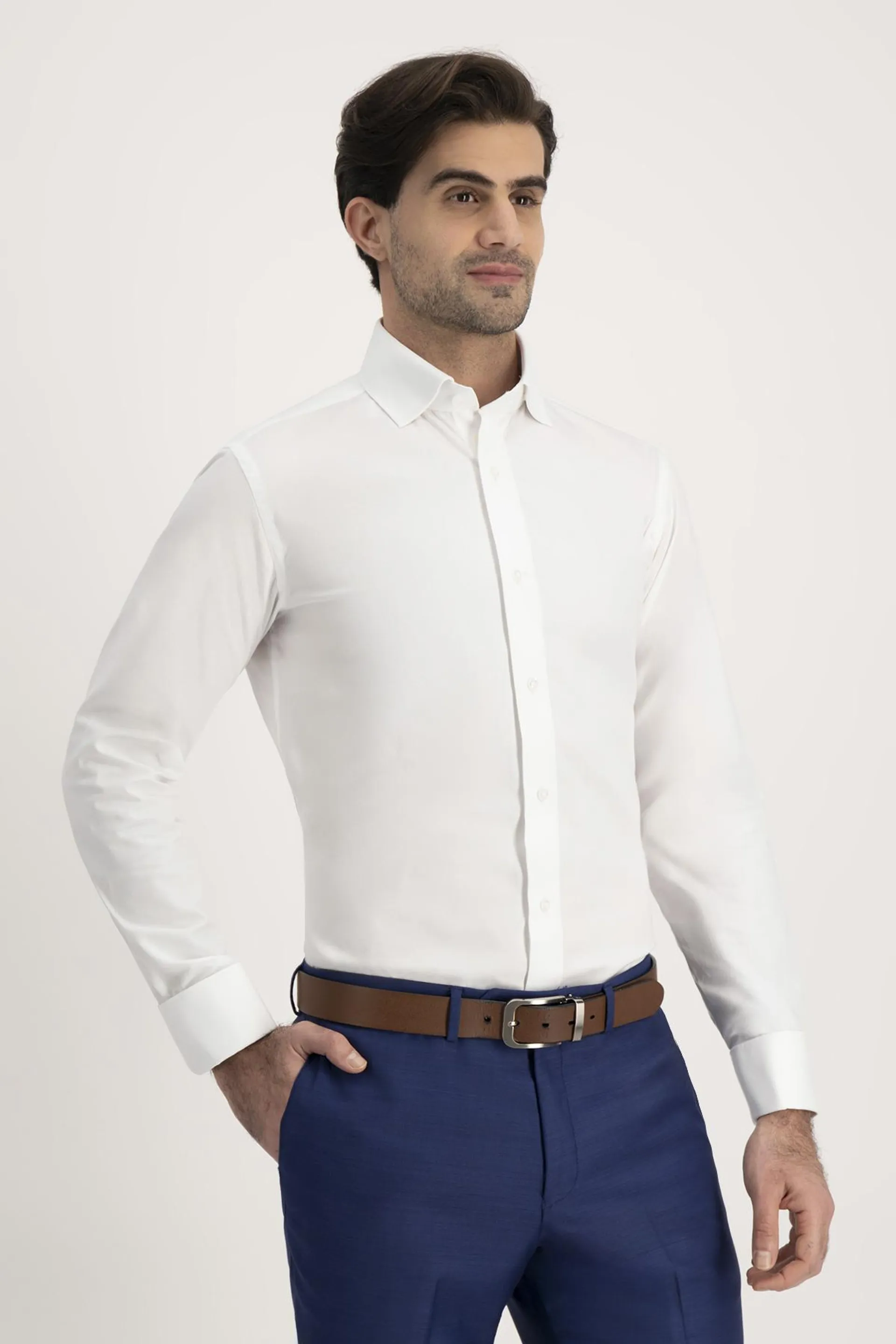 Camisa Vestir Blanco Roberts Regular Fit