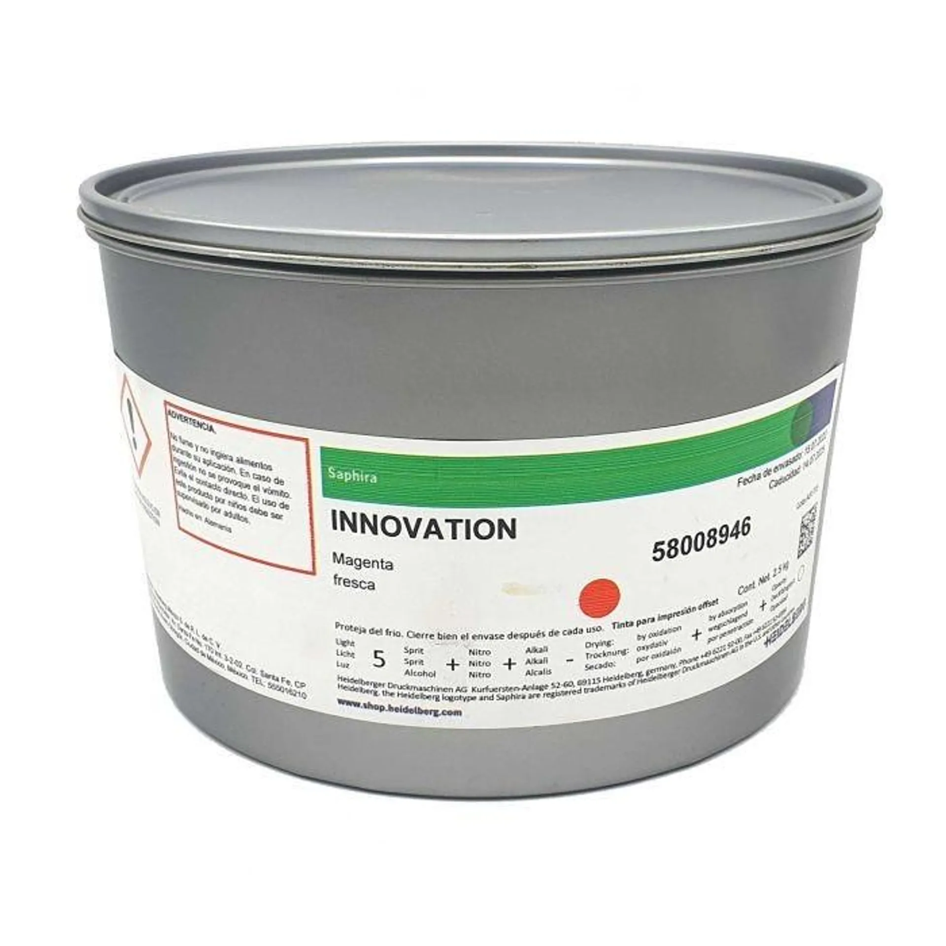 Tinta Seleccion Saphira Innovation 58008946 Magenta Proc. 2.5 Kg.