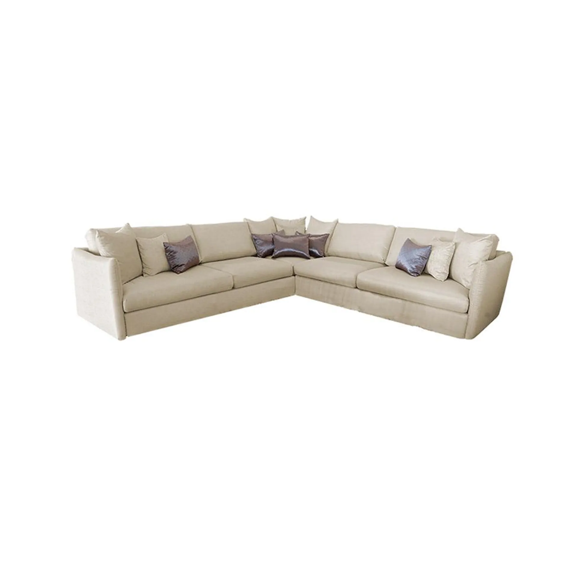 SALA MODULAR ALTAI BDR BEIGE 4 COJ TENOR BASIC COLOR SW.KREM NAMIBIA ORO (sillon 1 bzo izq