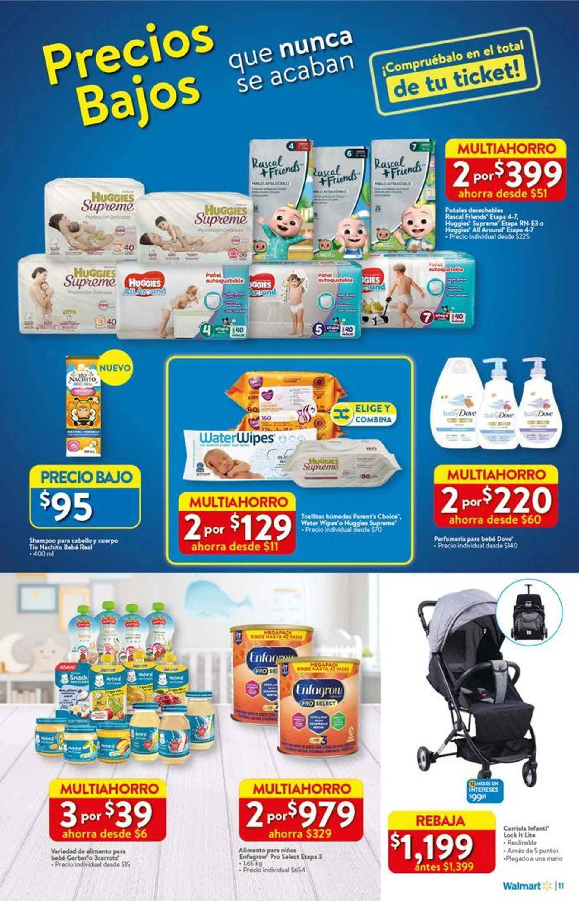 Catálogo de Walmart - Precios Bajos 25 de julio al 14 de agosto 2024 - Pagina 11