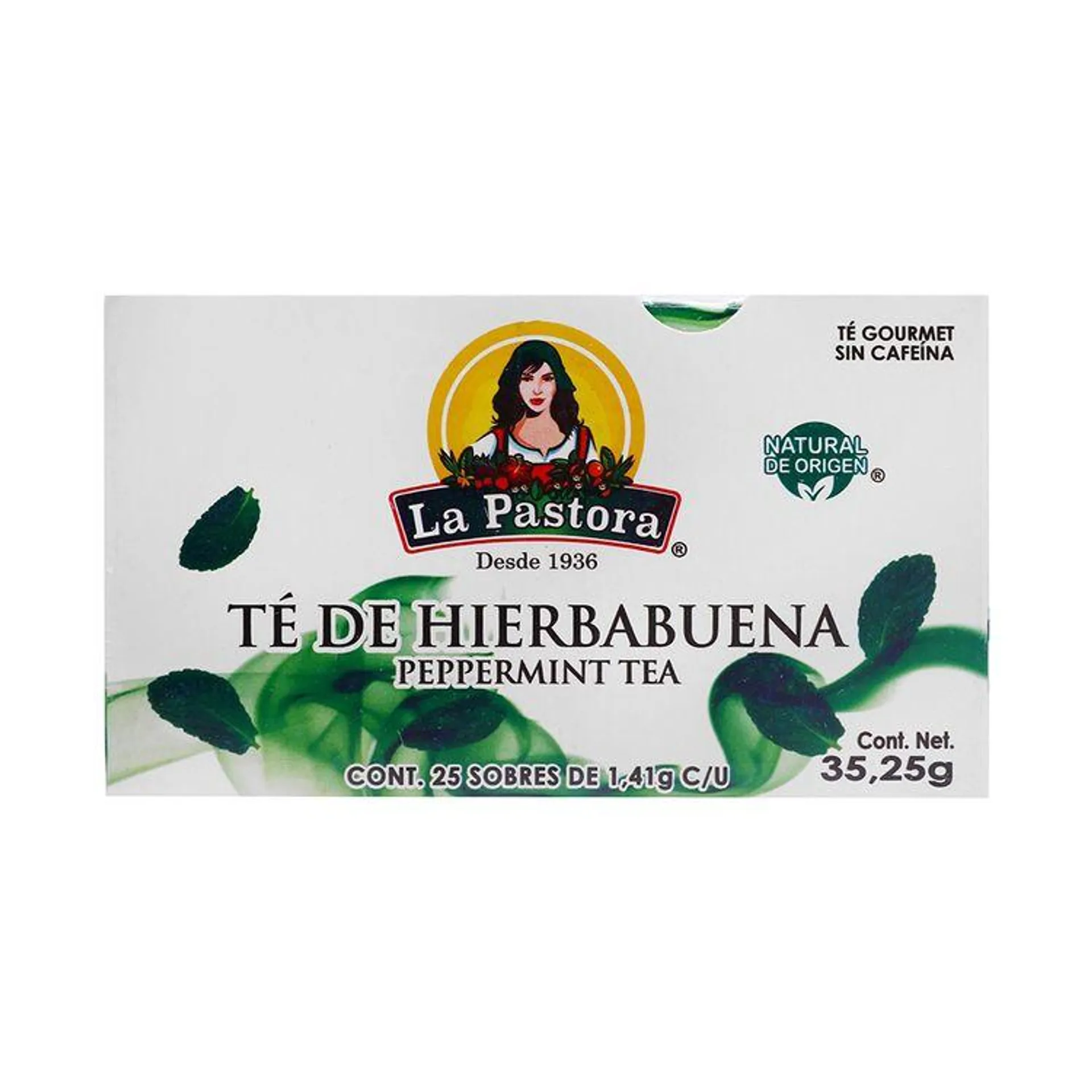 Té Hierbabuena 25 Sobres - La Pastora - 1 pieza