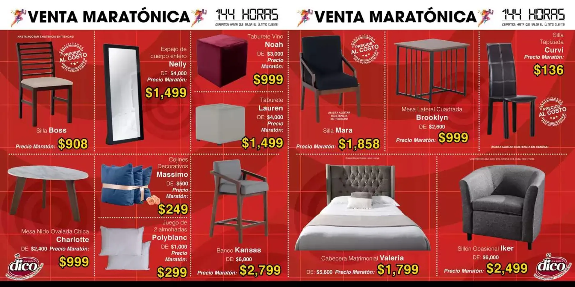 Catálogo de Muebles Dico - Venta Maratonica 11 de octubre al 16 de octubre 2024 - Pagina 20