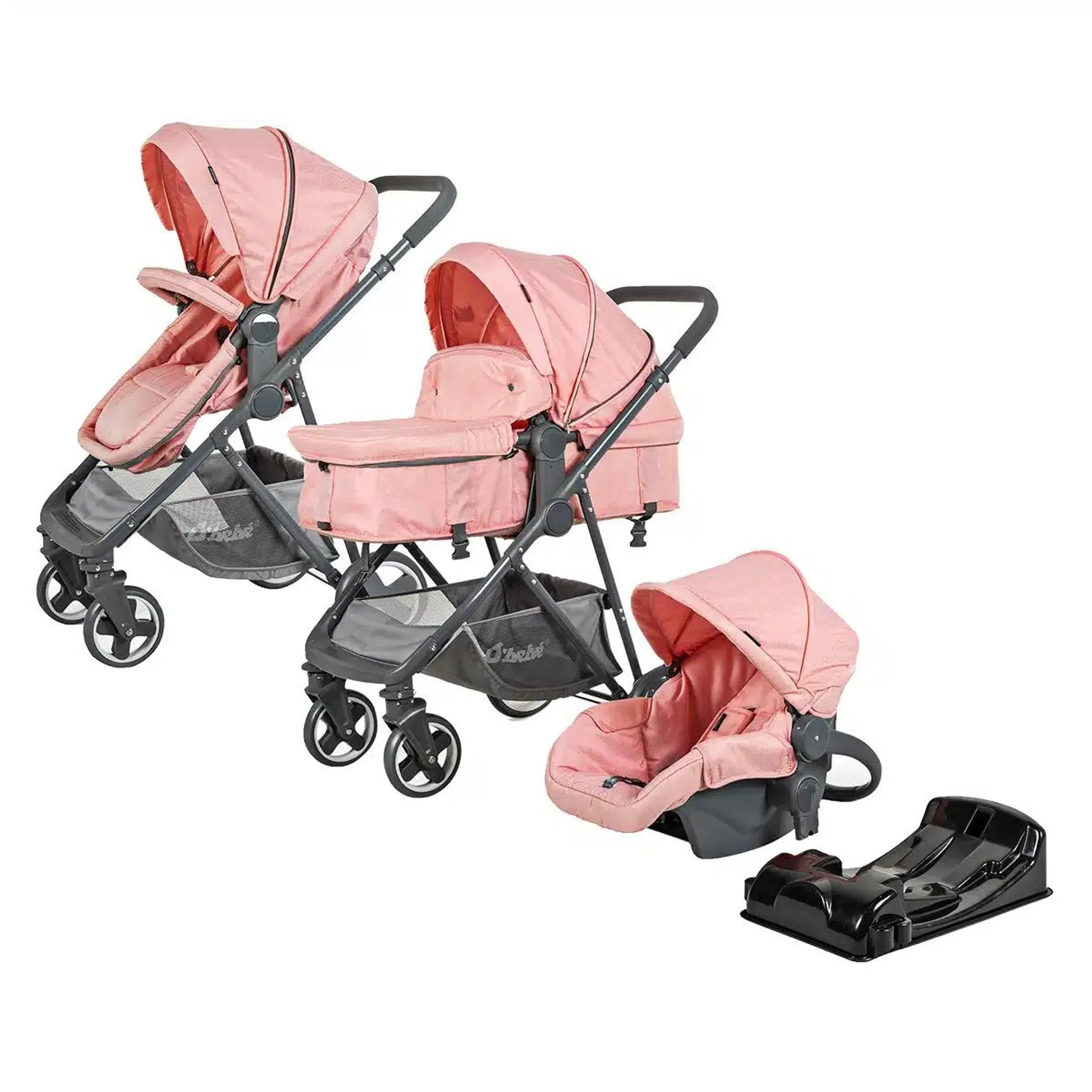 Carriola Travel System Prince Rosa