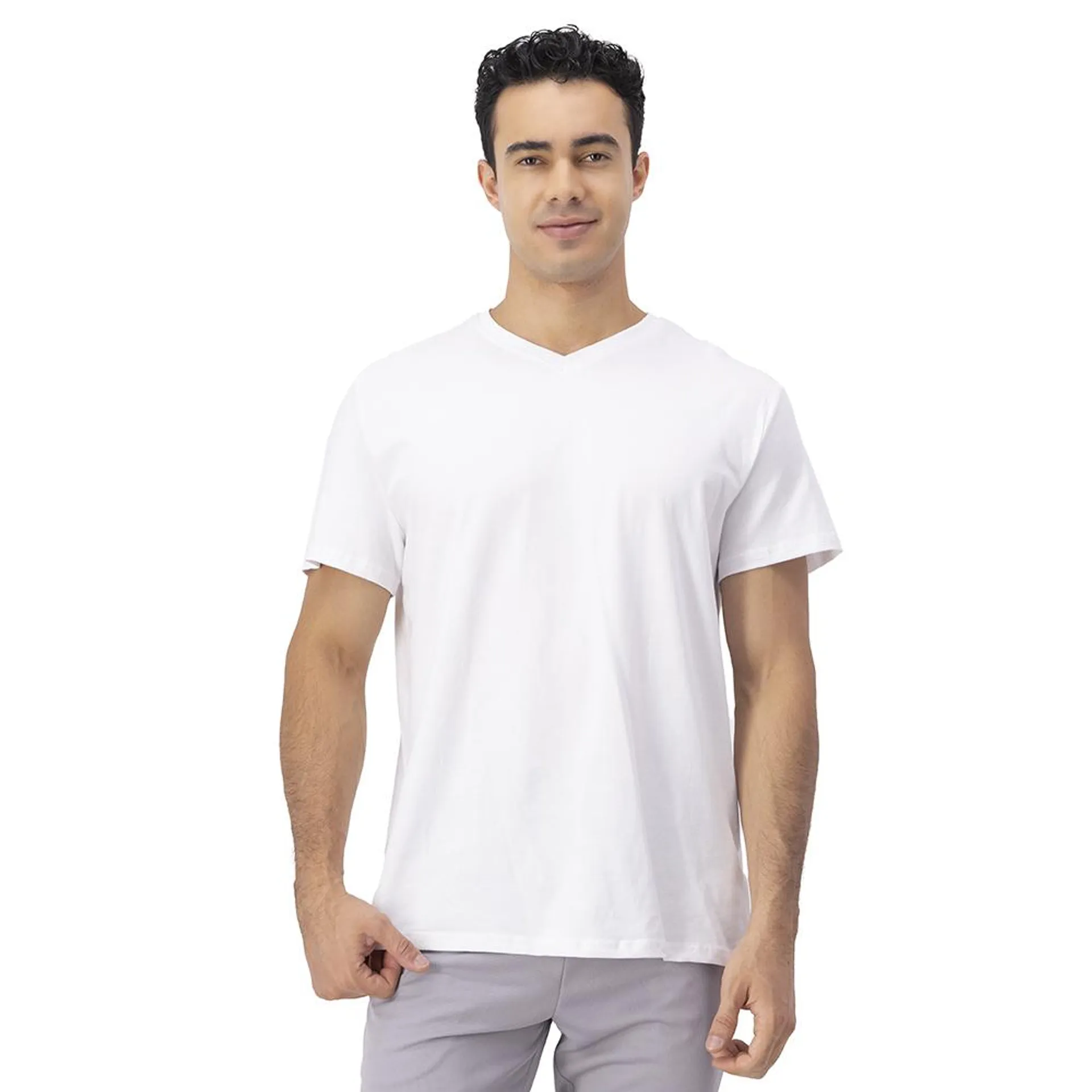 Playera Básica Hummo Hombre Cuello V