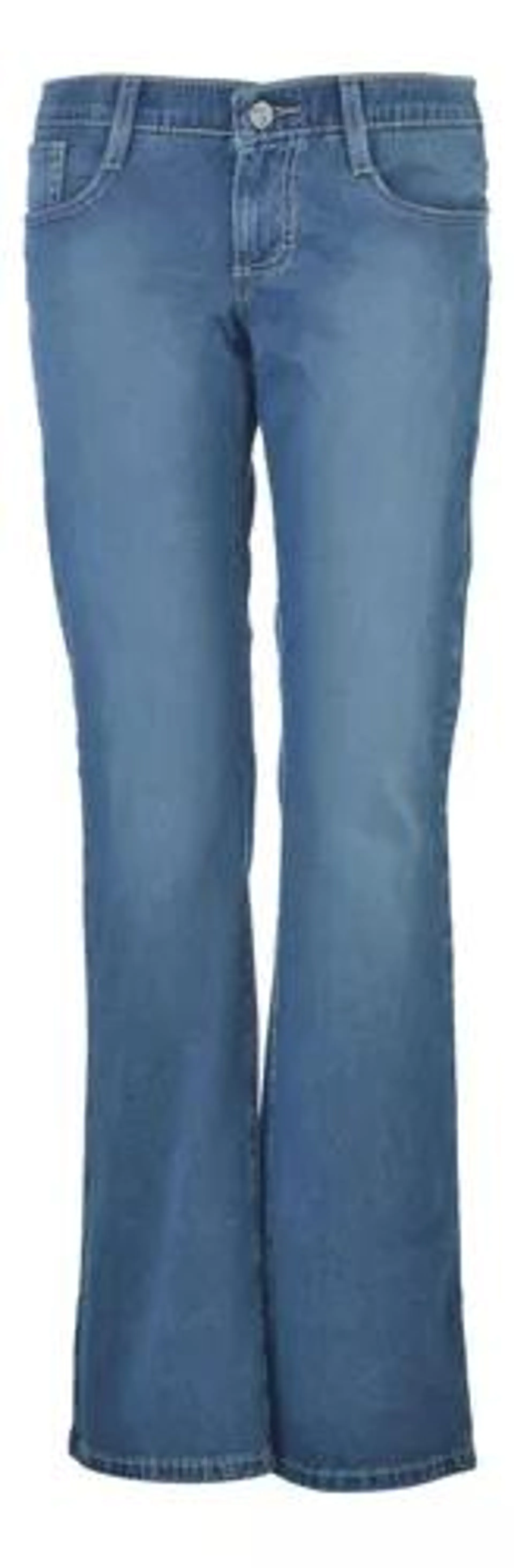 Pantalon Jeans Vaquero Wrangler Mujer Cintura Media Ro42