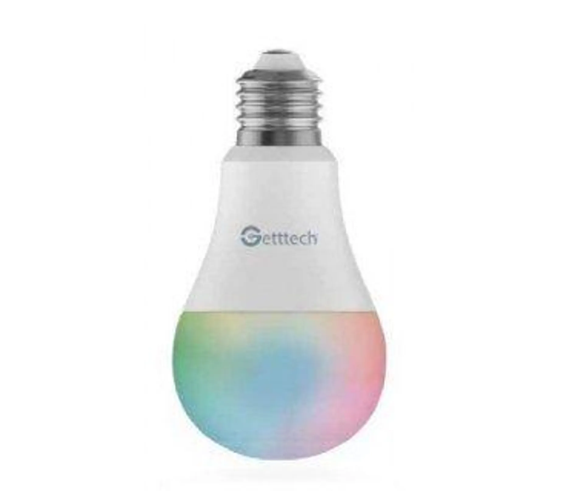 Foco Inteligente Getttech Rainbow - 12W - 1000 Lúmenes - Wi-Fi - RGB