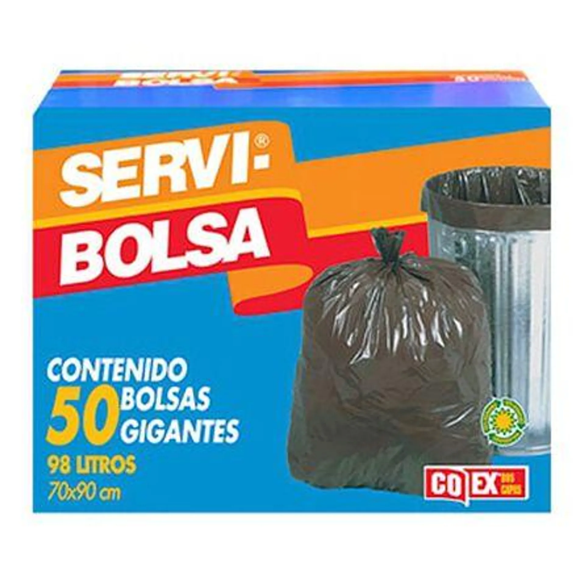 Bolsas para Basura Gigantes Servibolsa 50 pzas