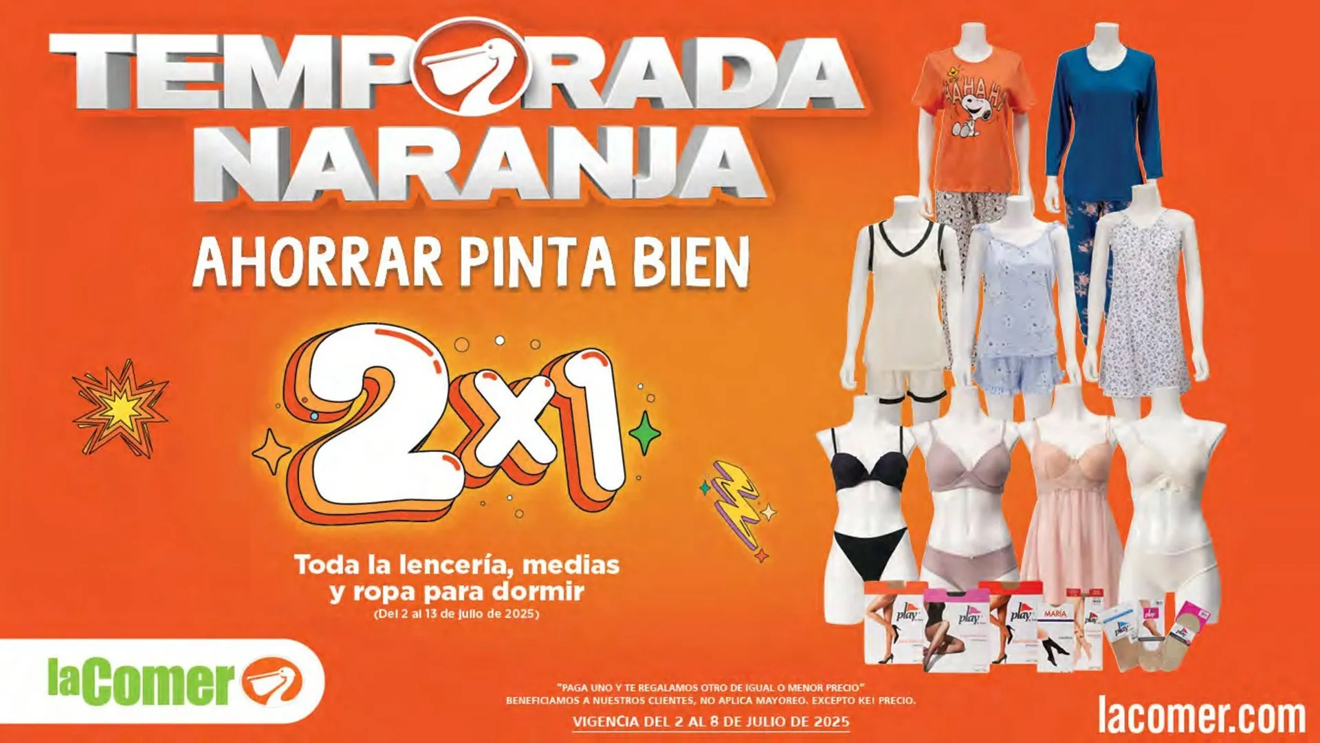 Catálogo de Catálogo La Comer 2 de julio al 8 de julio 2025 - Pagina 1