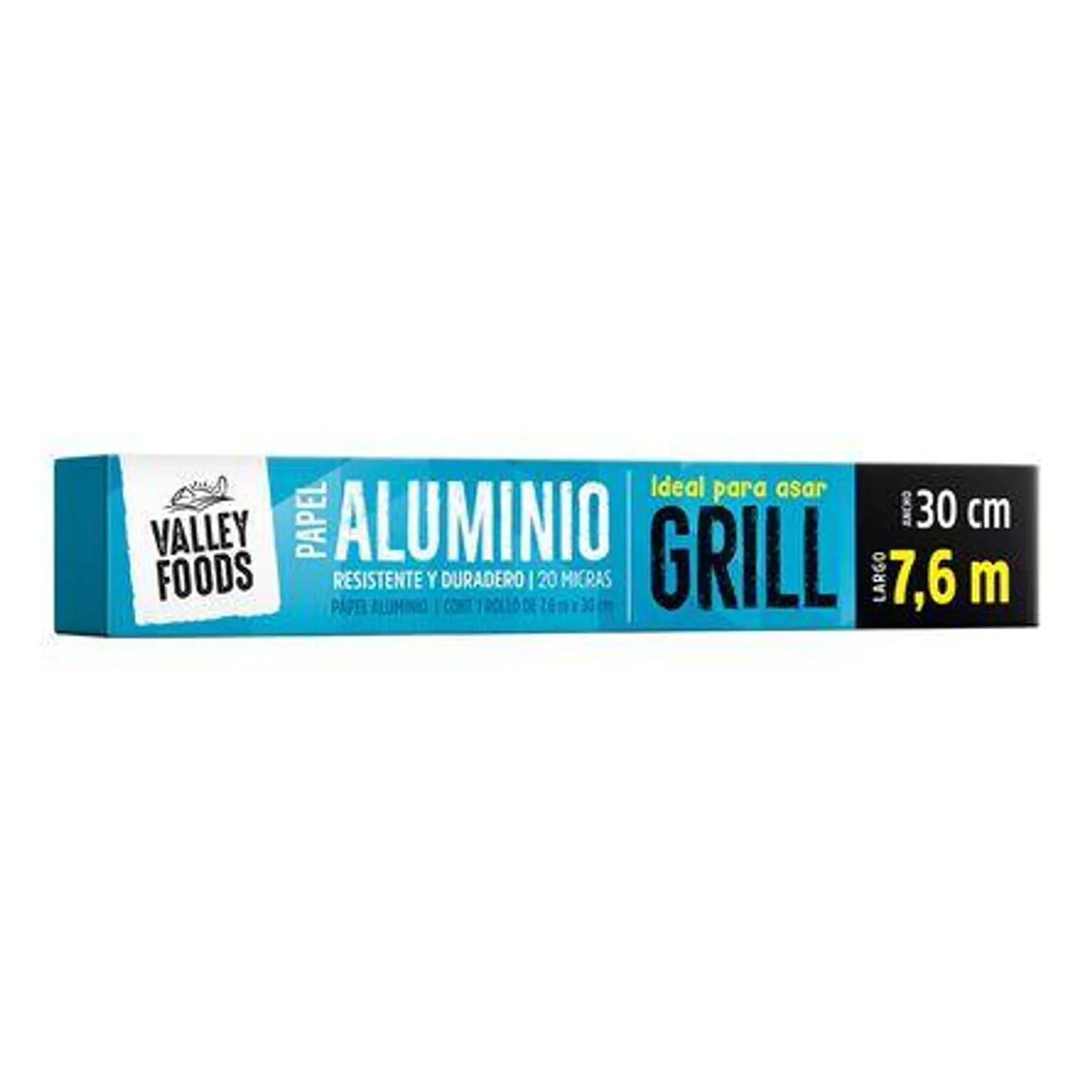 Aluminio Grill Valley Foods 7.6 m x 30cm