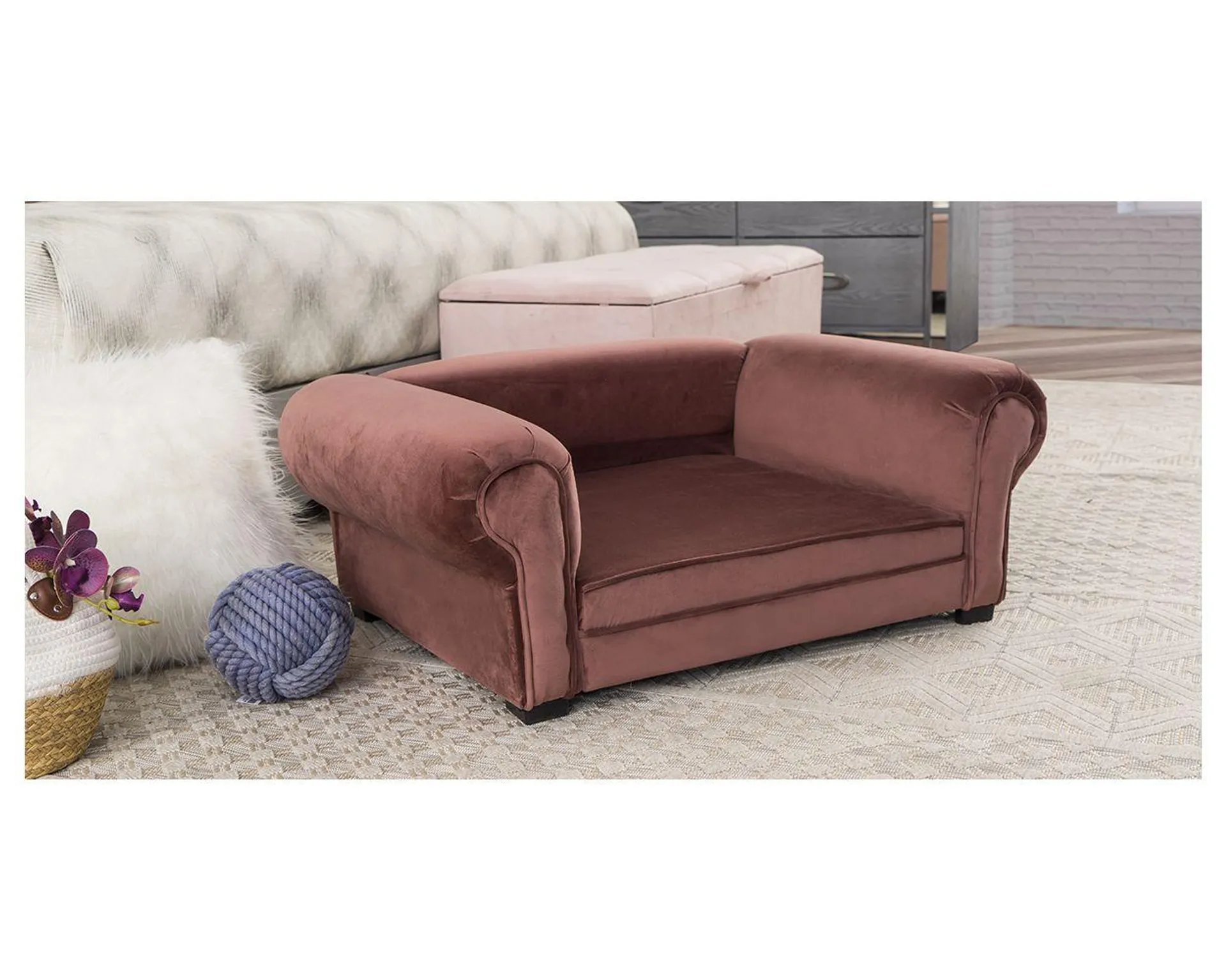 Cama Pet Lizza Rosa