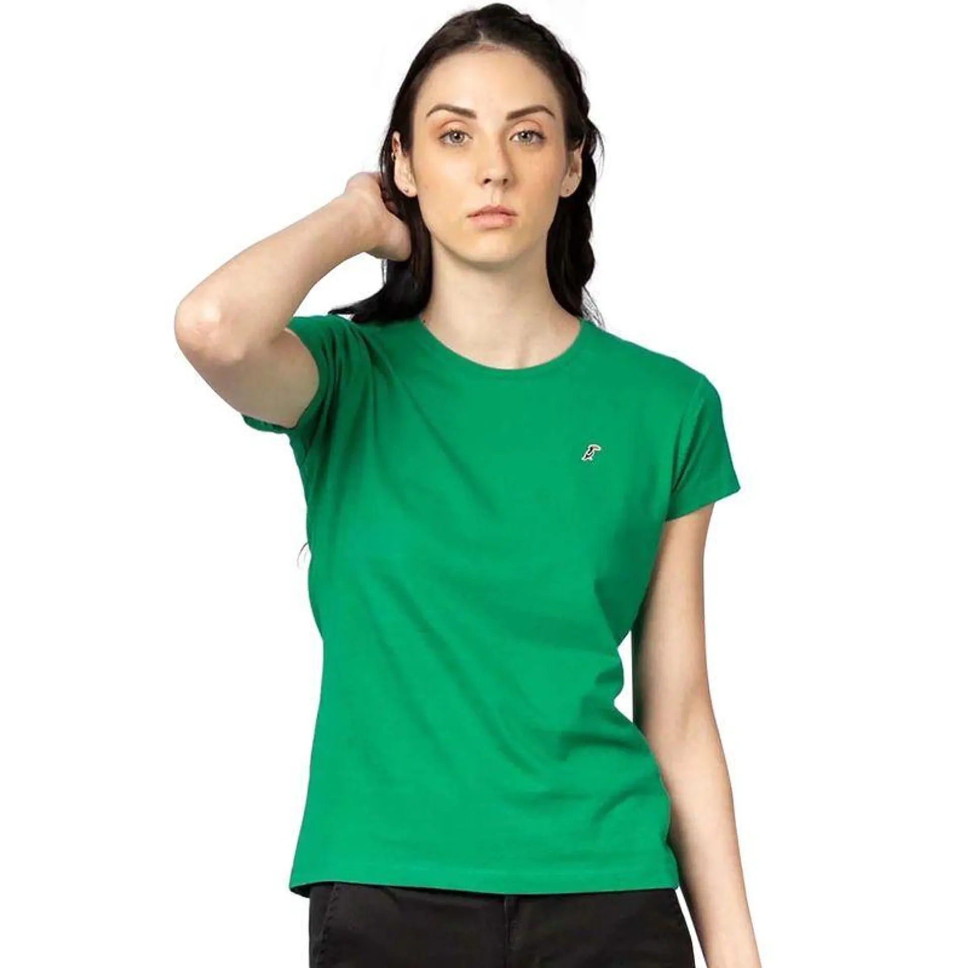 Playera Con Cuello Redondo Para Dama Tucane Verde AIR