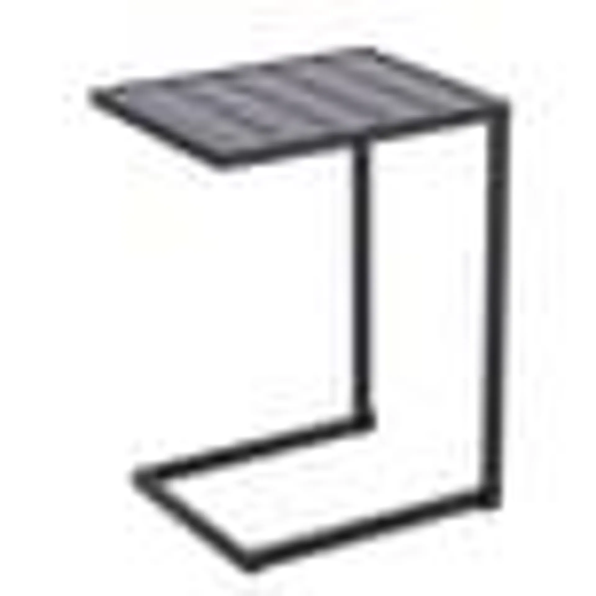 Mesa de apoyo metal 48 x 65 x 38 cm