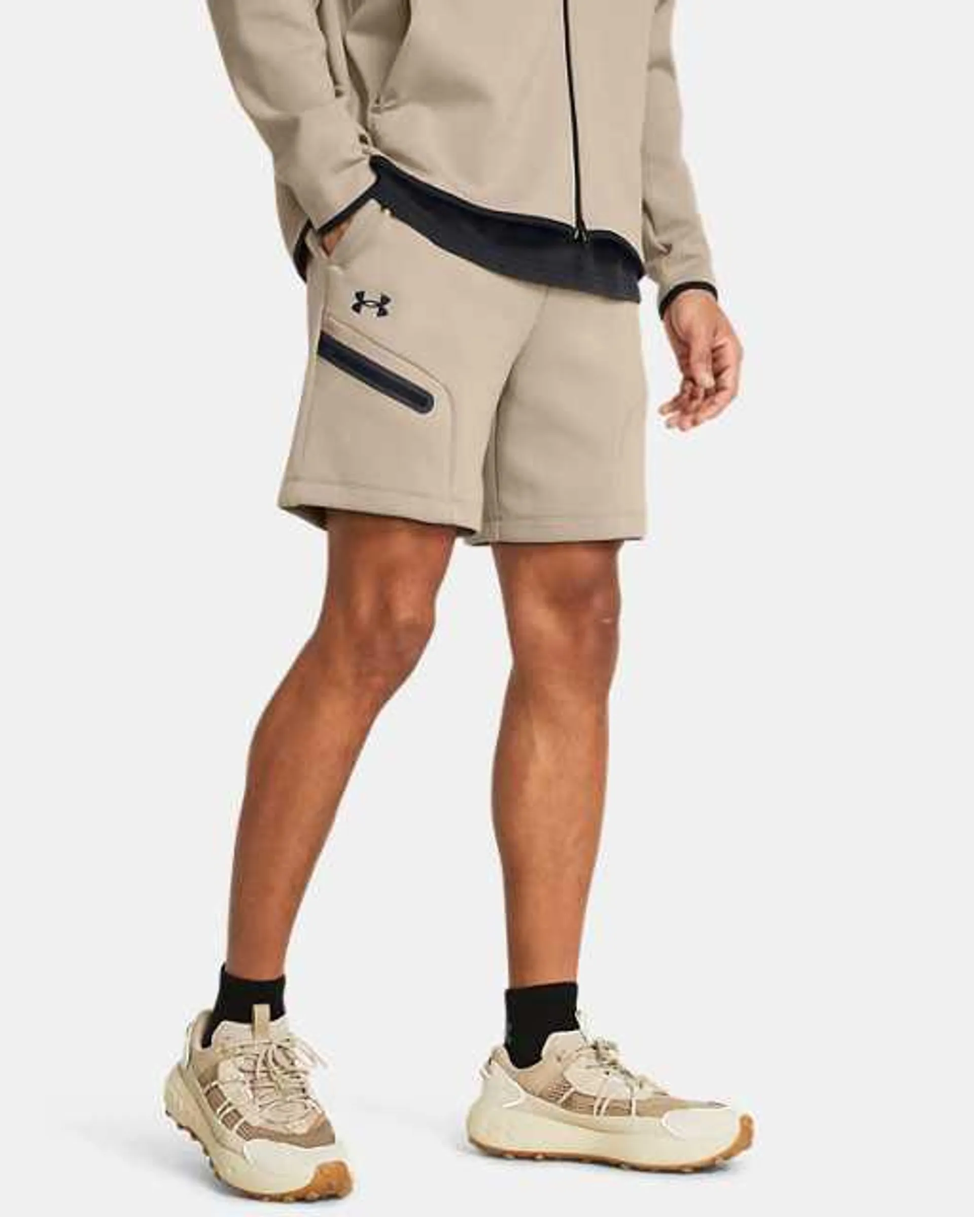 Shorts UA Unstoppable Fleece para hombre
