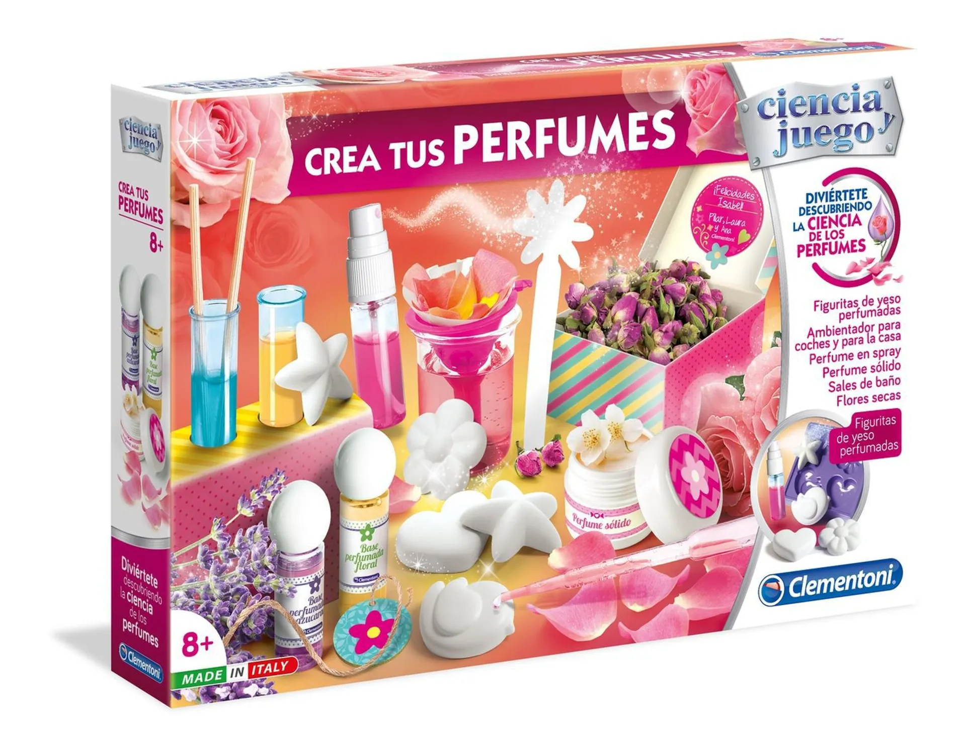 Juego De Laboratorio Crea Tus Perfumes Diy Clementoni