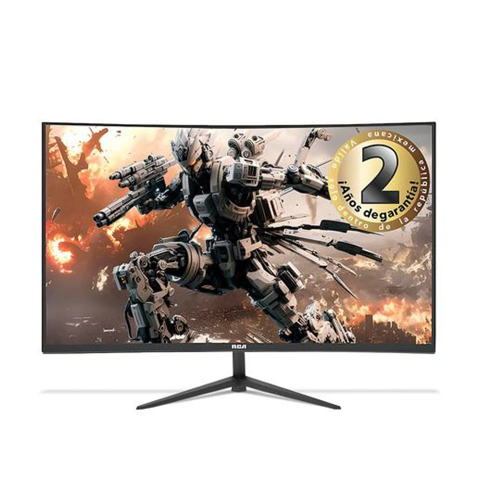 Monitor Gamer Curvo RCA MC24 24 pulg. Full HD 165Hz Negro