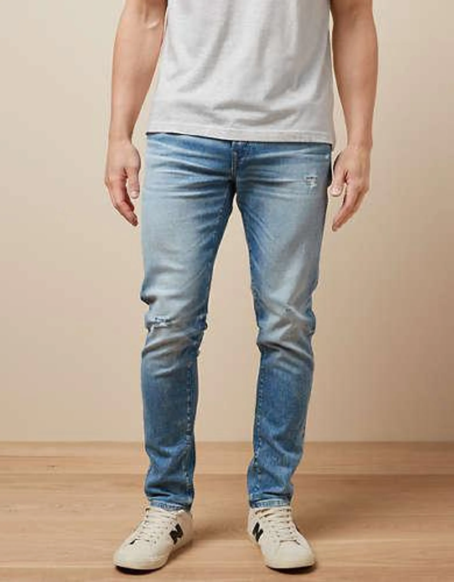 AE AirFlex+ Athletic Skinny Jean gastado