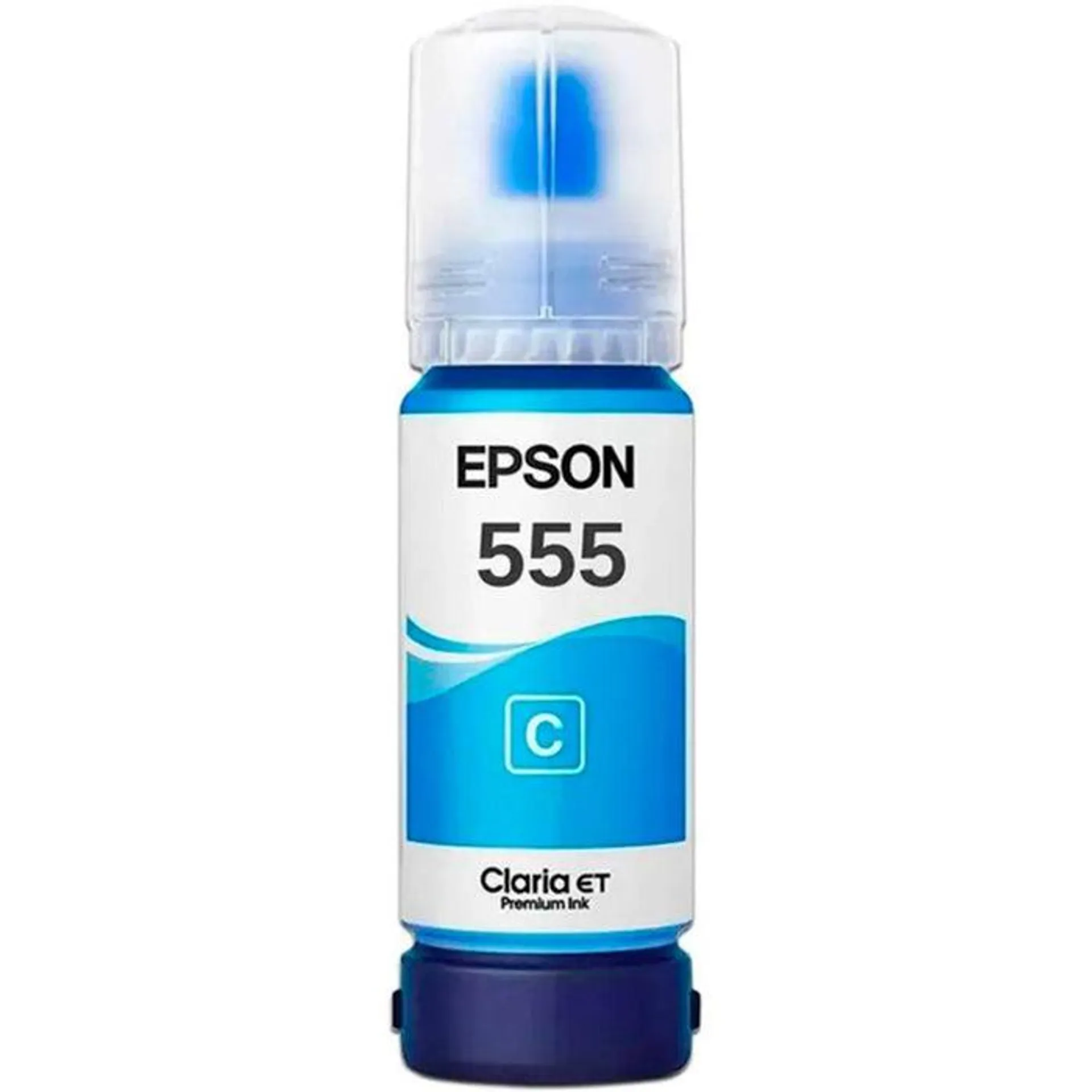 Botella Tinta EPSON T555 L8180 L8160 70ml Cyan T555220-AL