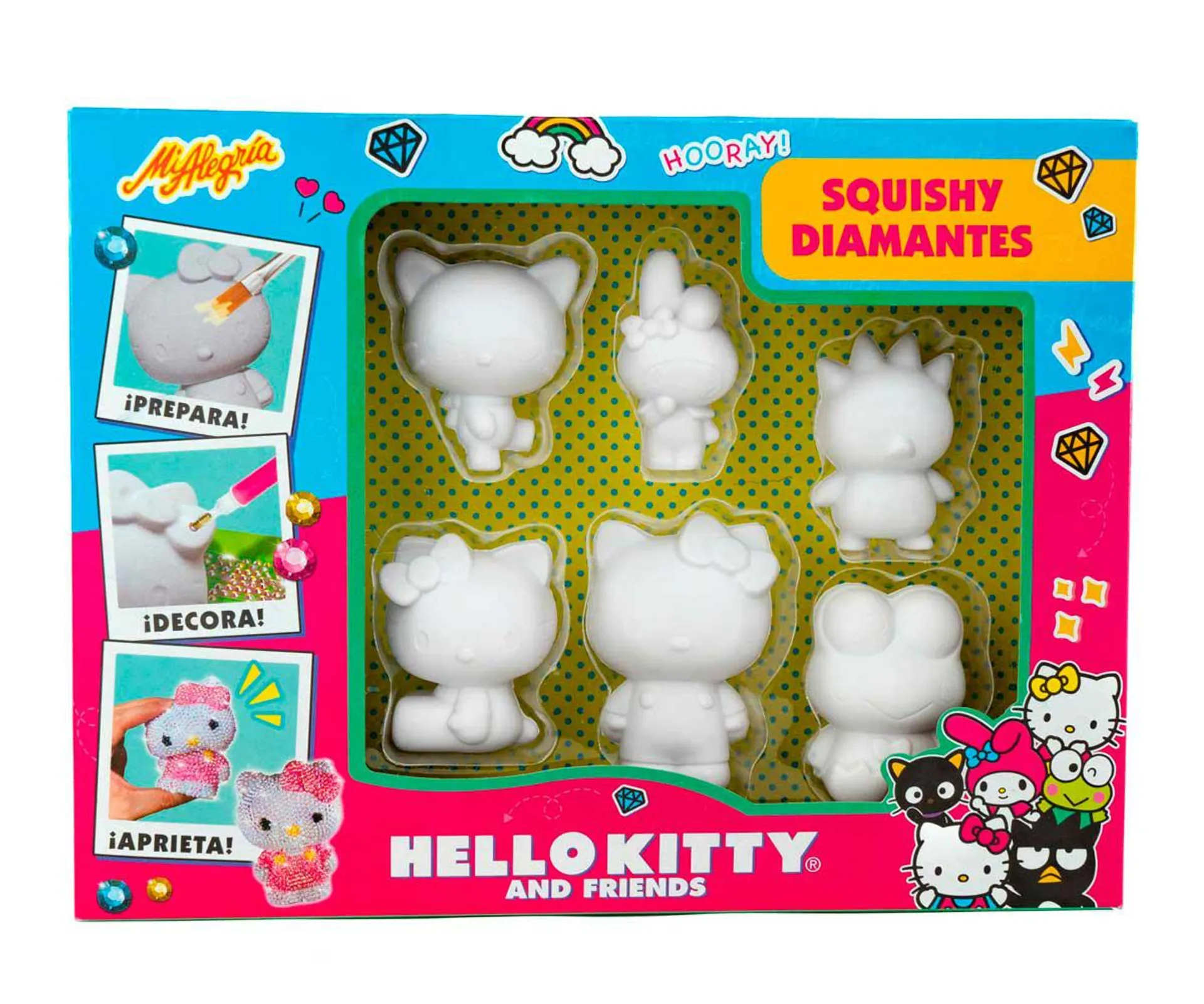 Hello Kitty Squishy Diamantes - Mi Alegría