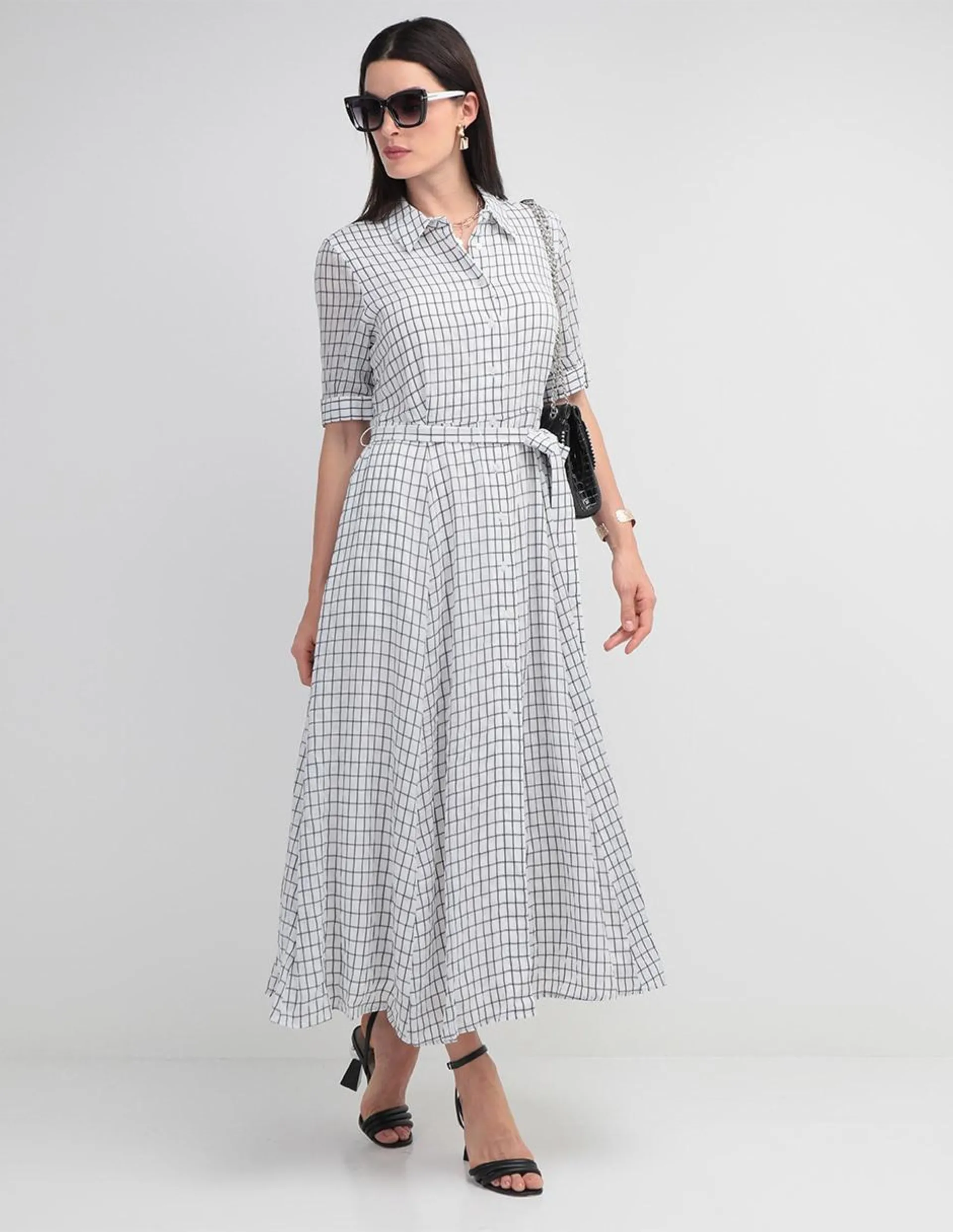 Vestido midi Calvin Klein para mujer