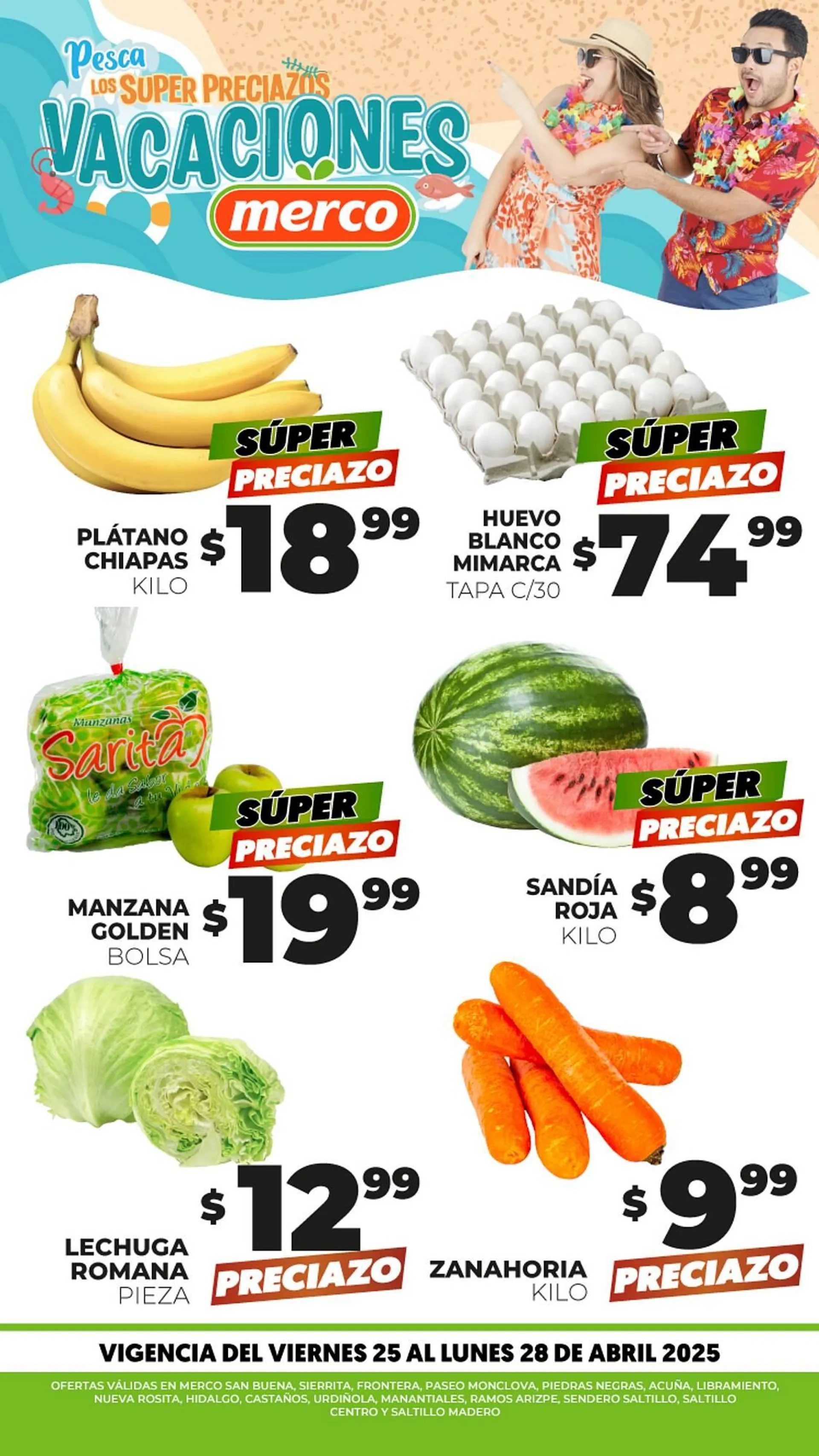 Catálogo de Catálogo Merco 25 de abril al 28 de abril 2025 - Pagina 1