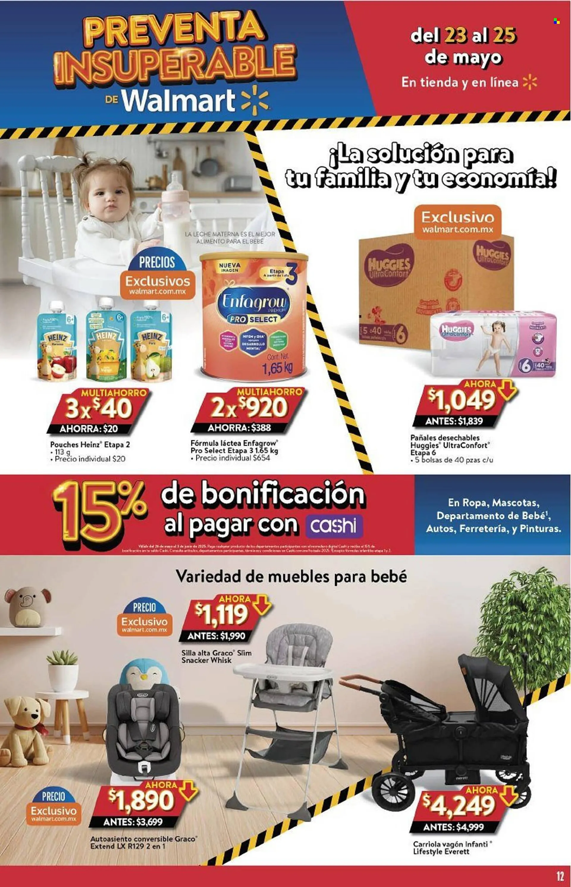 Catálogo de Catálogo Walmart 23 de mayo al 25 de mayo 2025 - Pagina 12