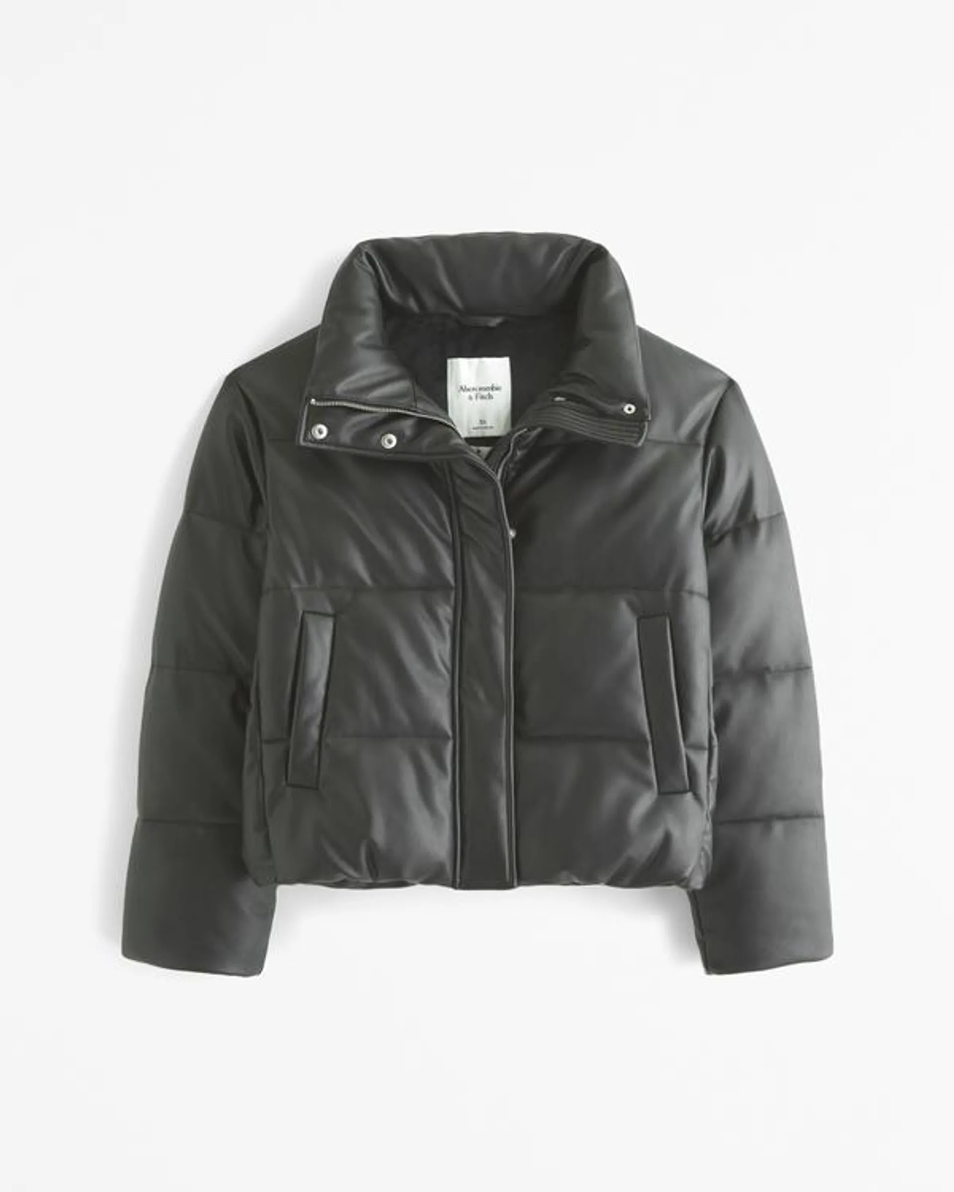 Vegan Leather Puffer