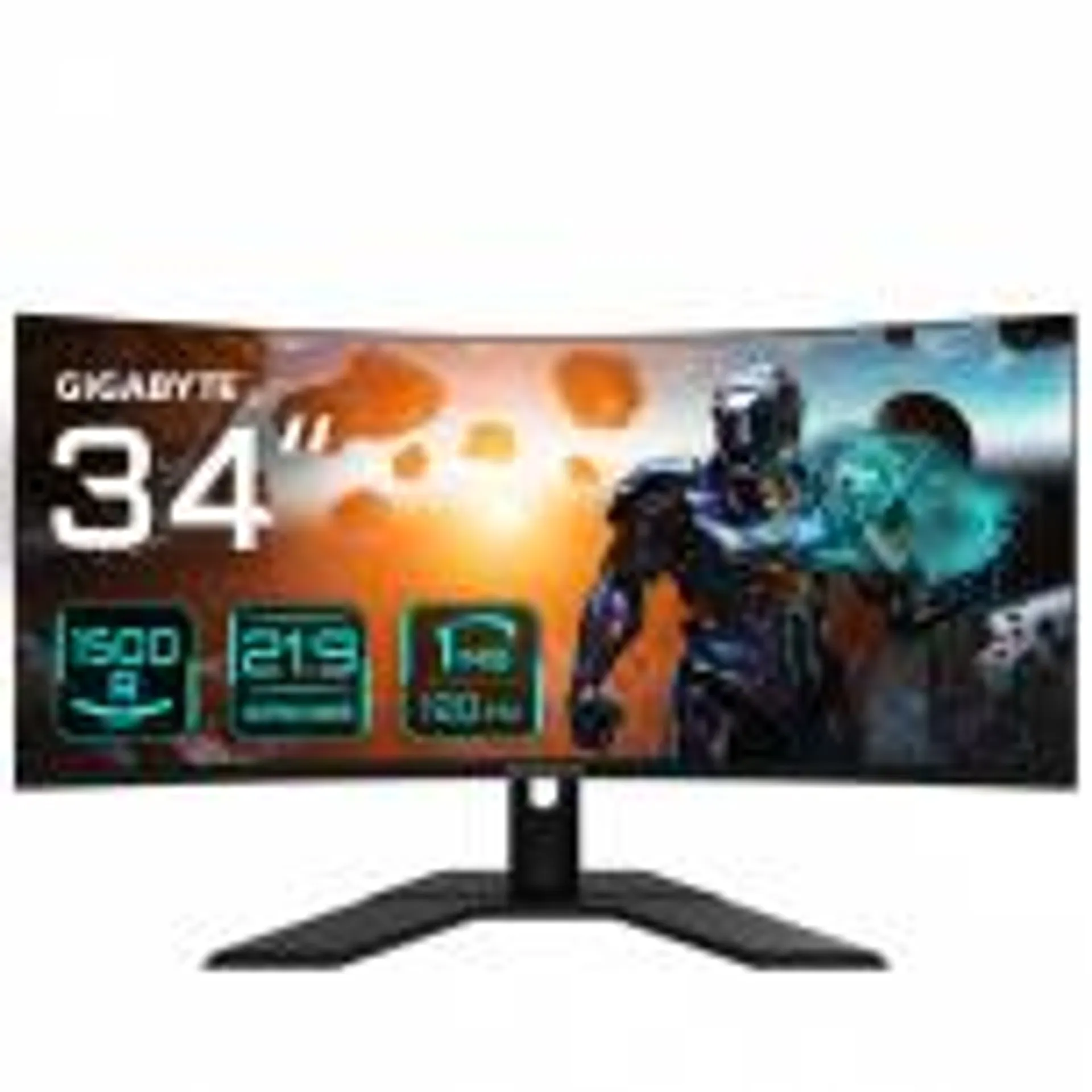 Monitor Gamer Curvo Gigabyte GS34WQC LCD 34", Wide Quad HD, 120Hz, HDMI, Negro