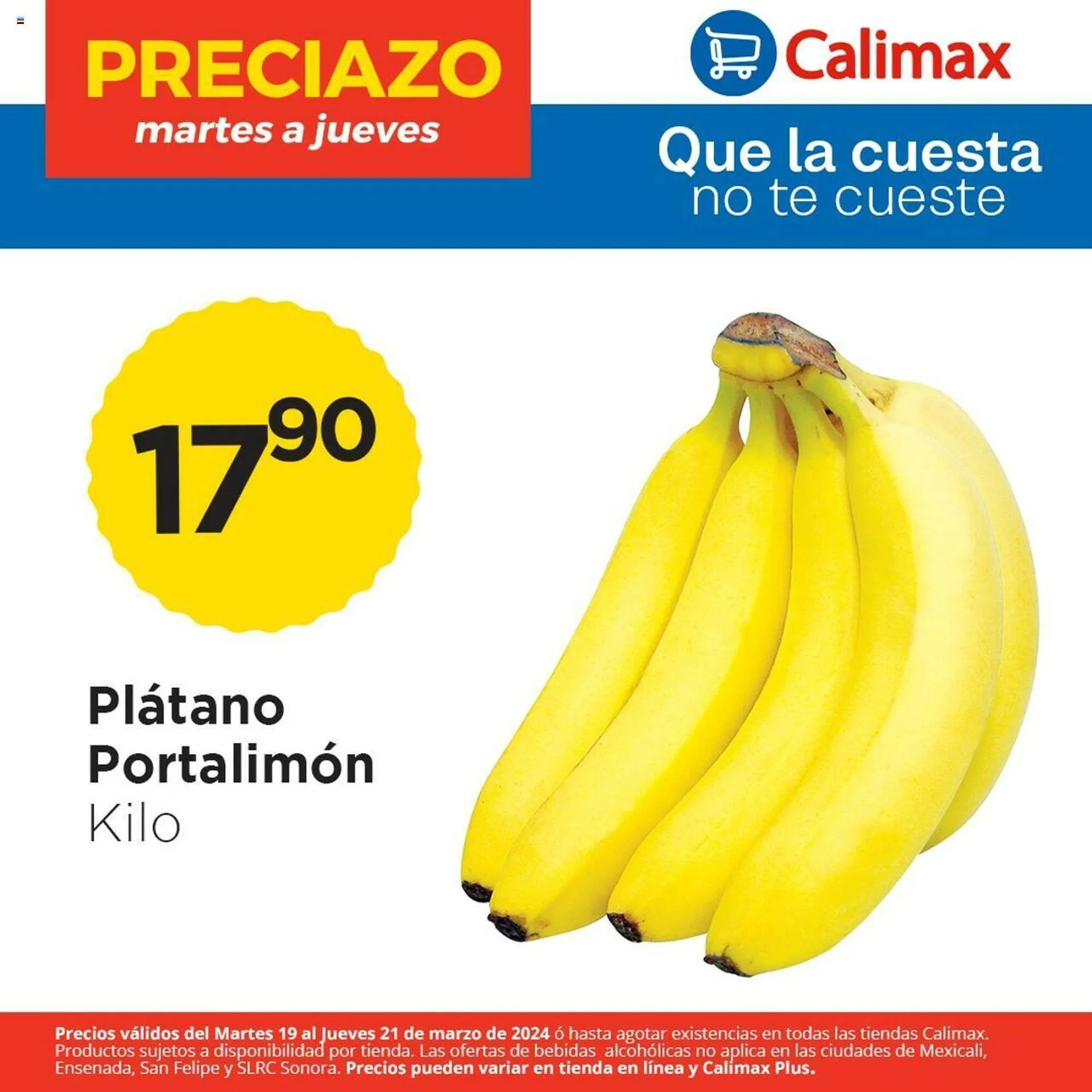 Catálogo de Catálogo Calimax 19 de marzo al 21 de marzo 2024 - Pagina 1