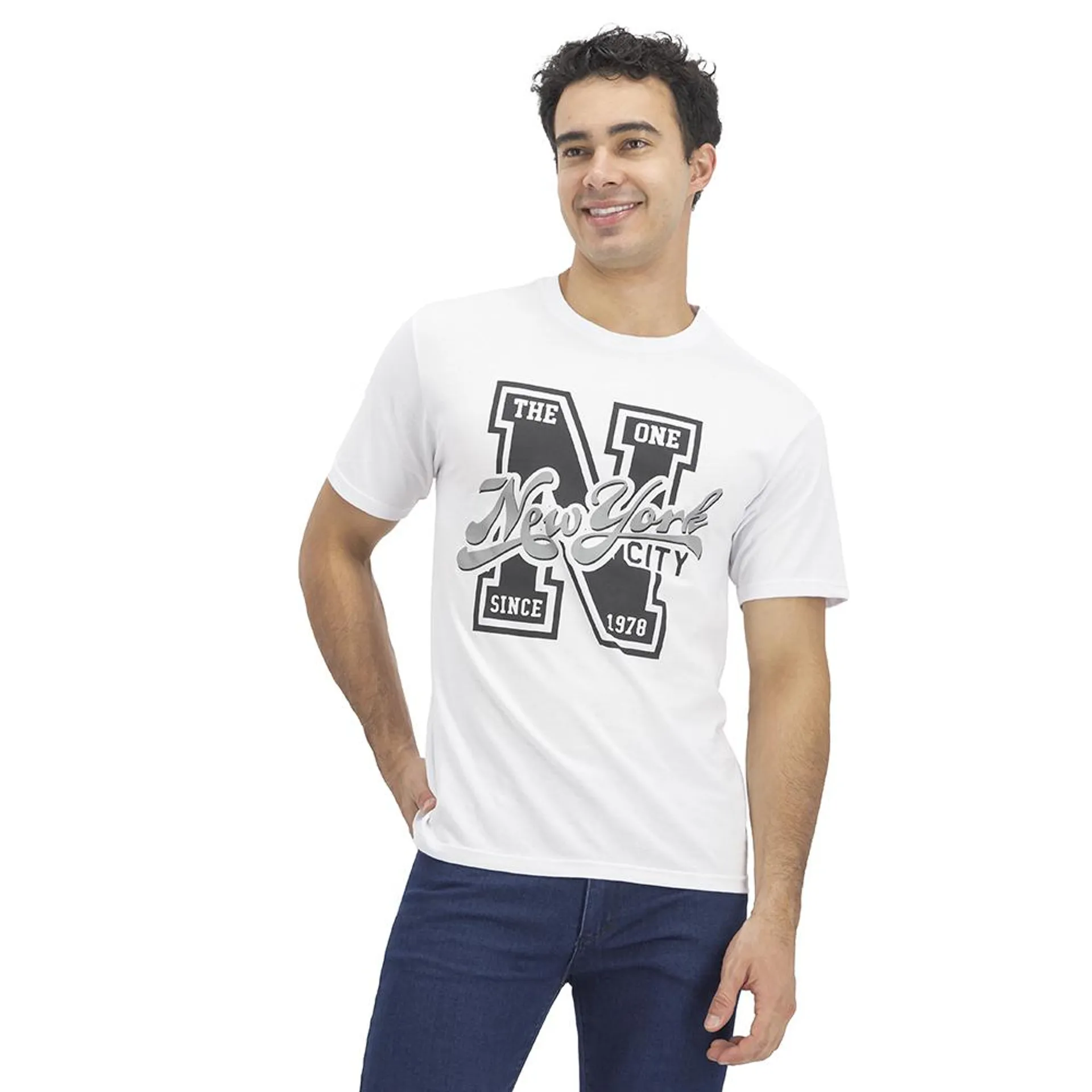 Playera Hummo Hombre Estampado New York City