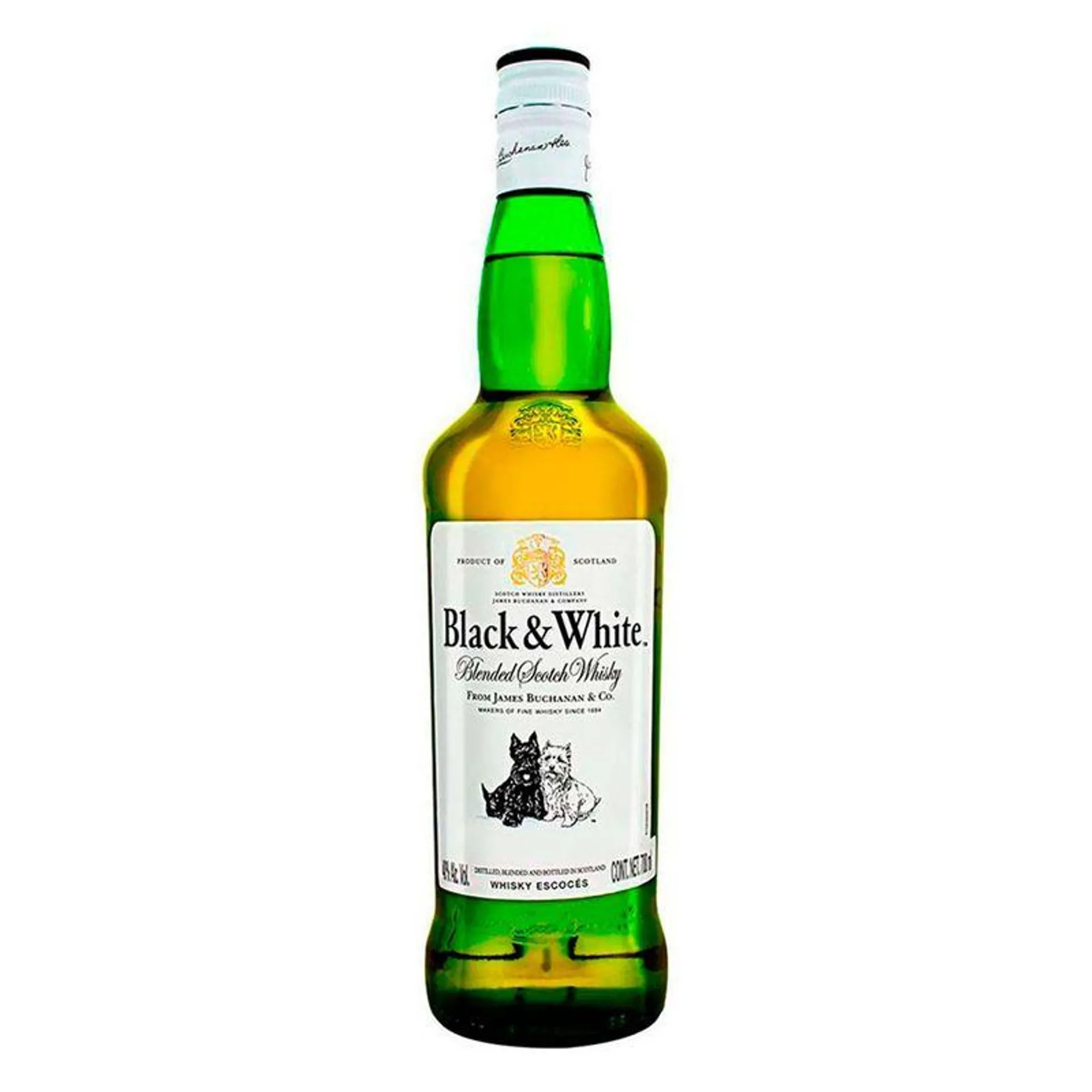 Whisky Black & White Original Blended Scotch 700ml