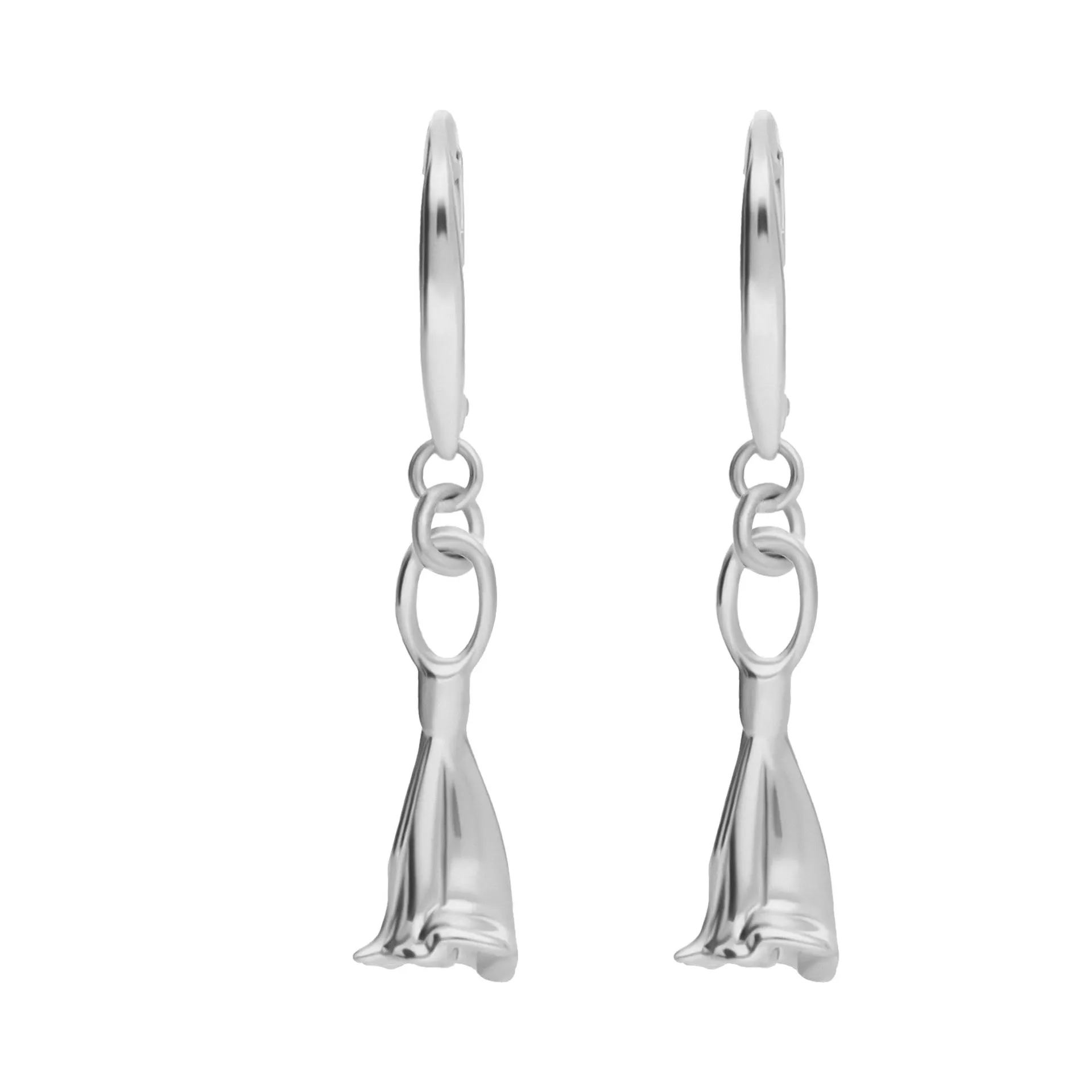 Aretes Mujer Plata 925 Jacaranda Flor