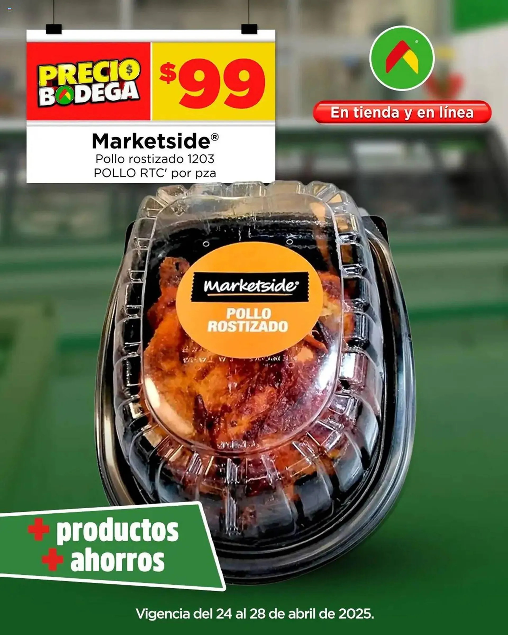 Catálogo de Catálogo Bodega Aurrerá 24 de abril al 28 de abril 2025 - Pagina 1