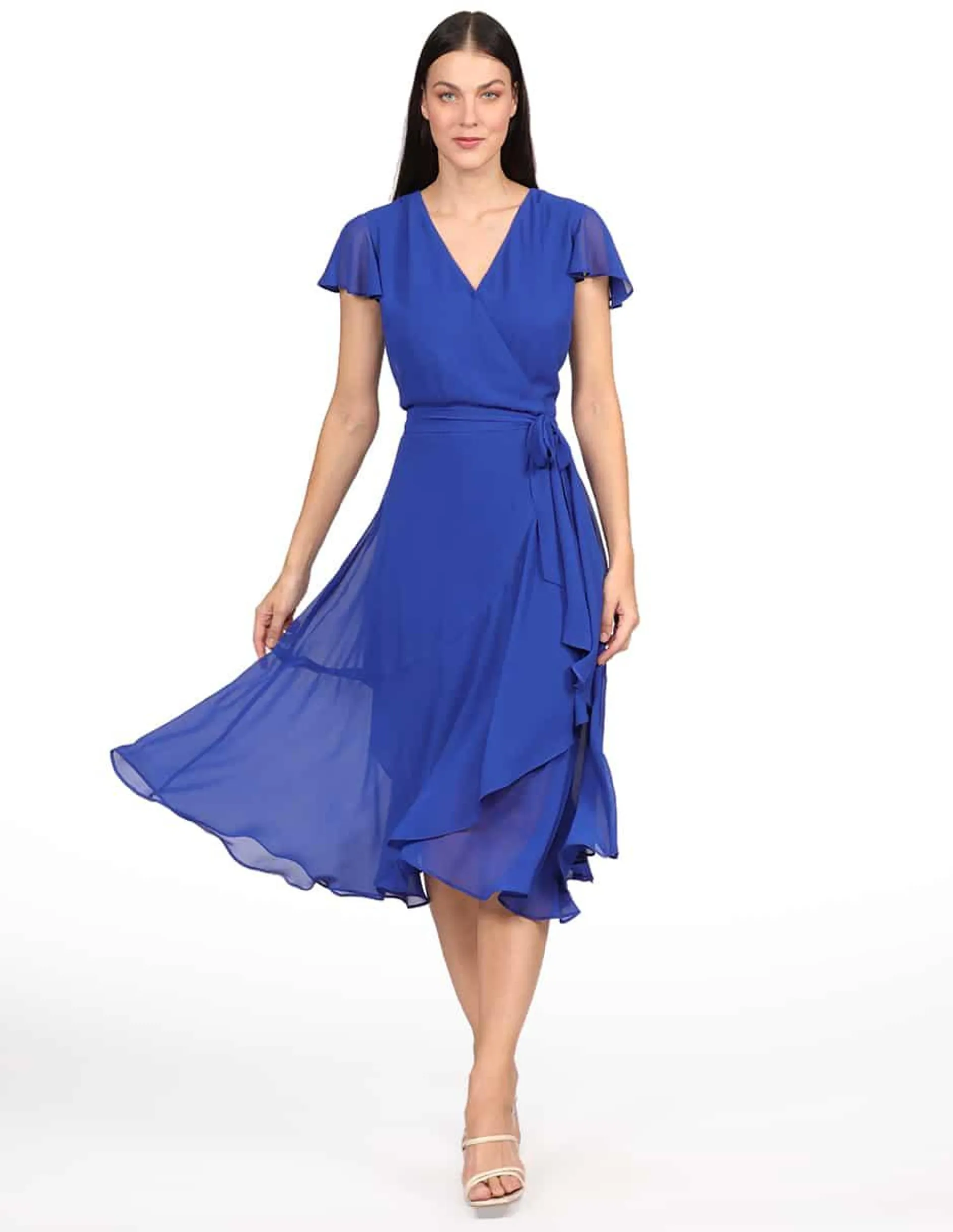 Vestido midi formal Rue De La Paix para mujer