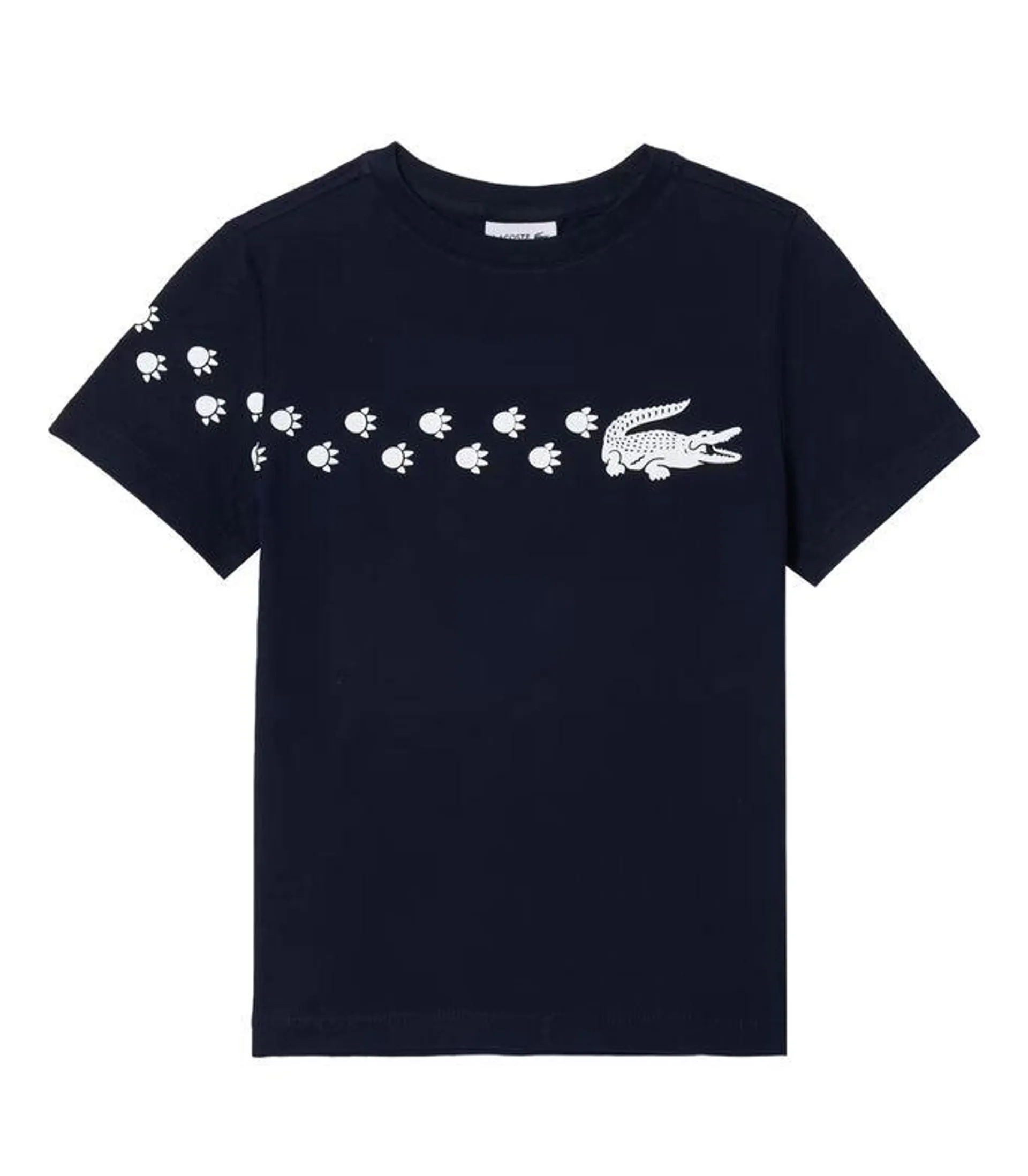 Playera de cuello redondo y manga corta Niño