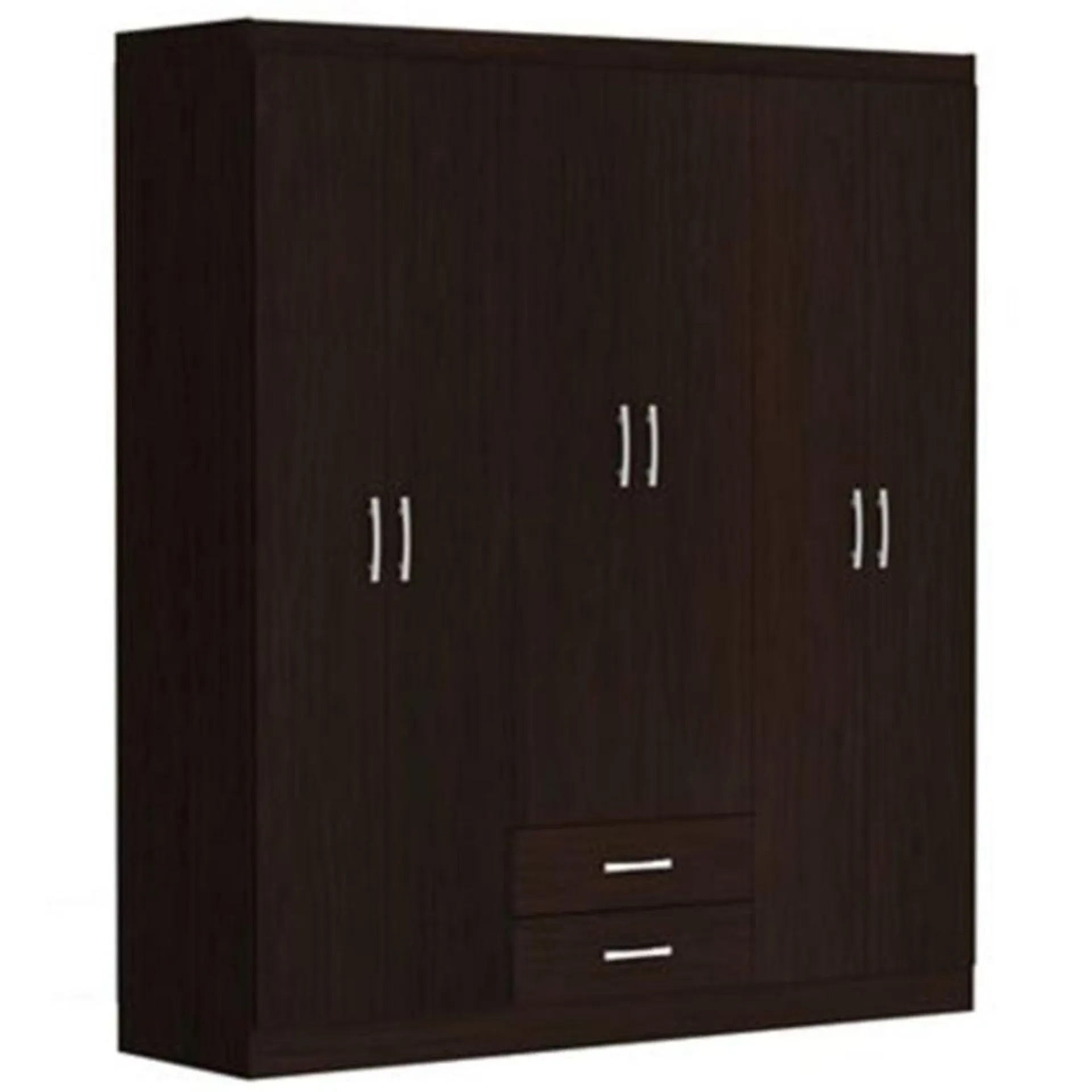 Closet chocolate 6 puertas 2 cajones 182 x 47 x 162 cm