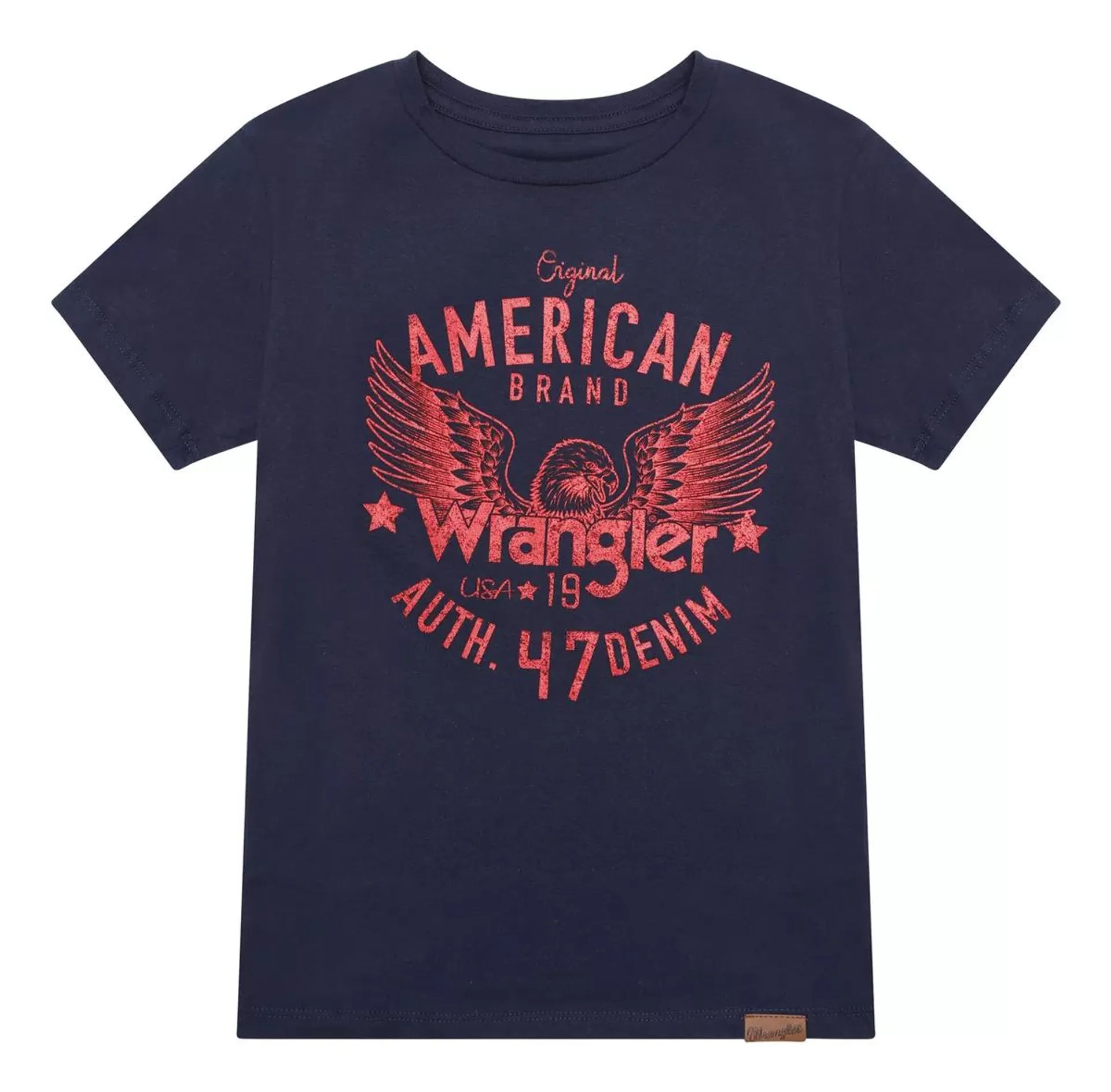 Playera Comfort Manga Corta Wrangler Niño 271