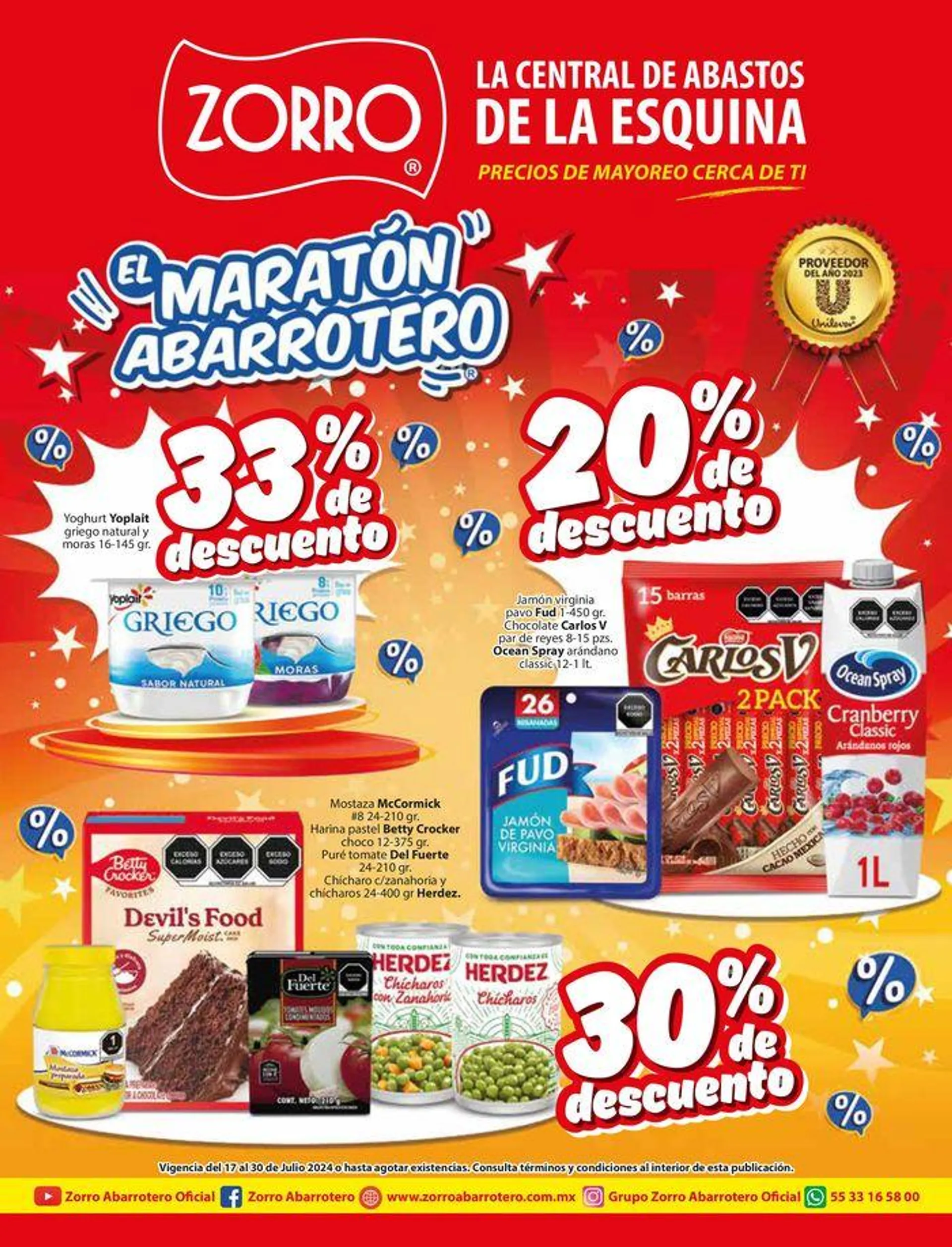 Catálogo de productos de supermercado! 18 de julio al 30 de julio 2024 - Pagina 1