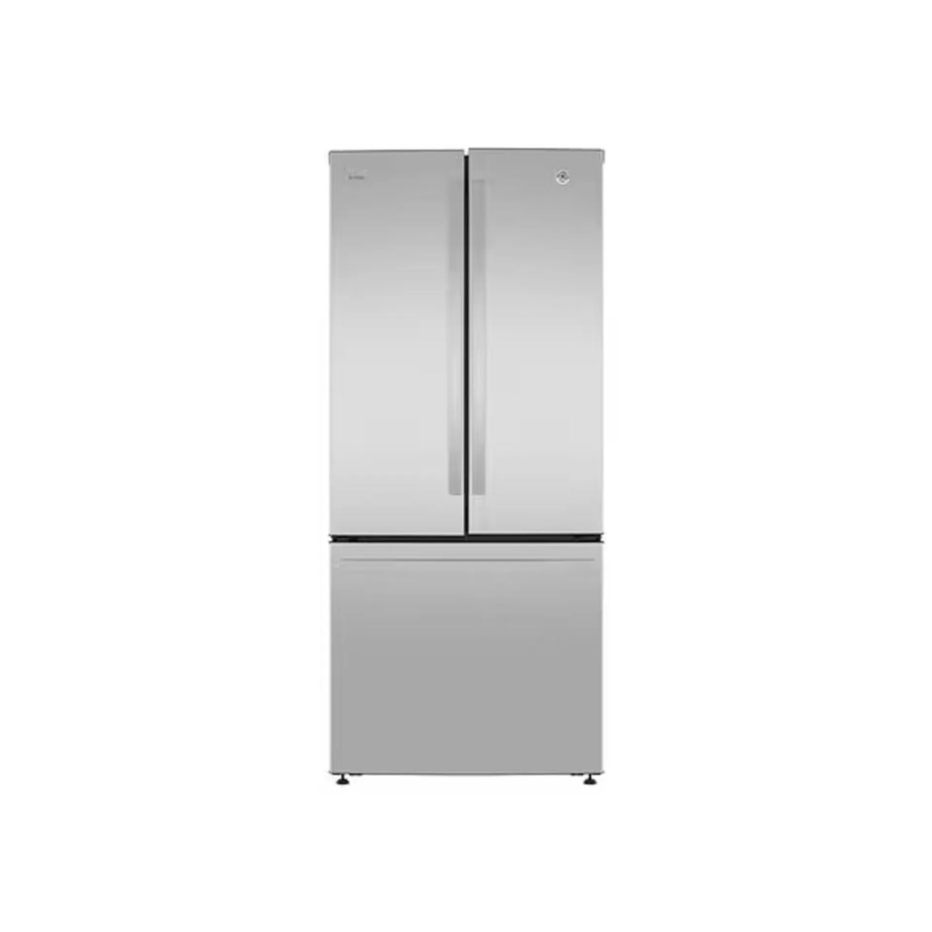 REFIGERADOR G.E. 25 P3 ANTIFINGER STAINLESS STEEL 3 PUERTAS